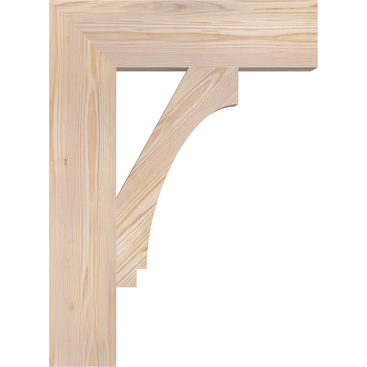 Ekena Millwork BKT06X22X30IMP05SDF Exterior-Brackets-Braces - View #3