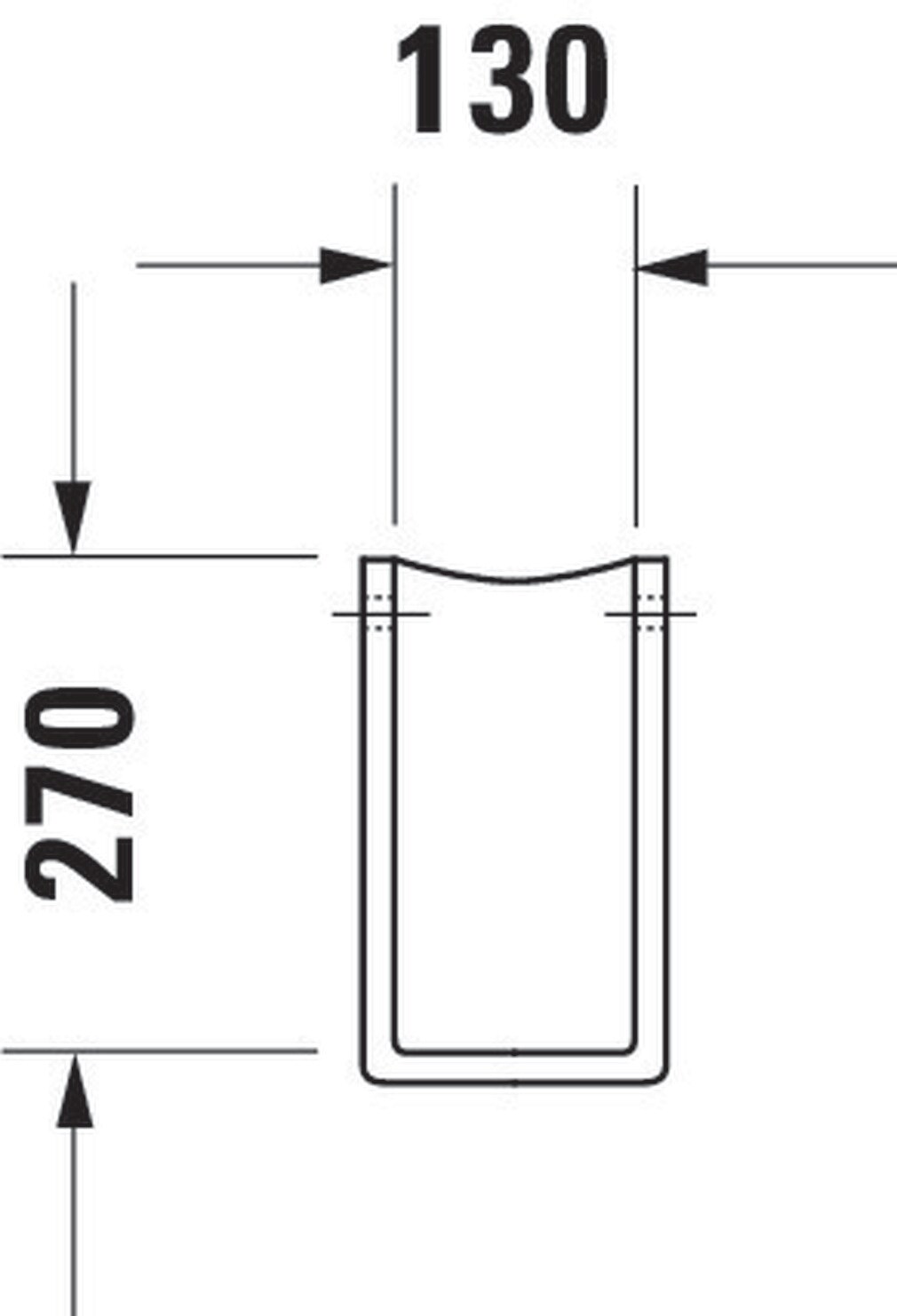 Duravit 0865170000 Sink-Shrouds - View #3