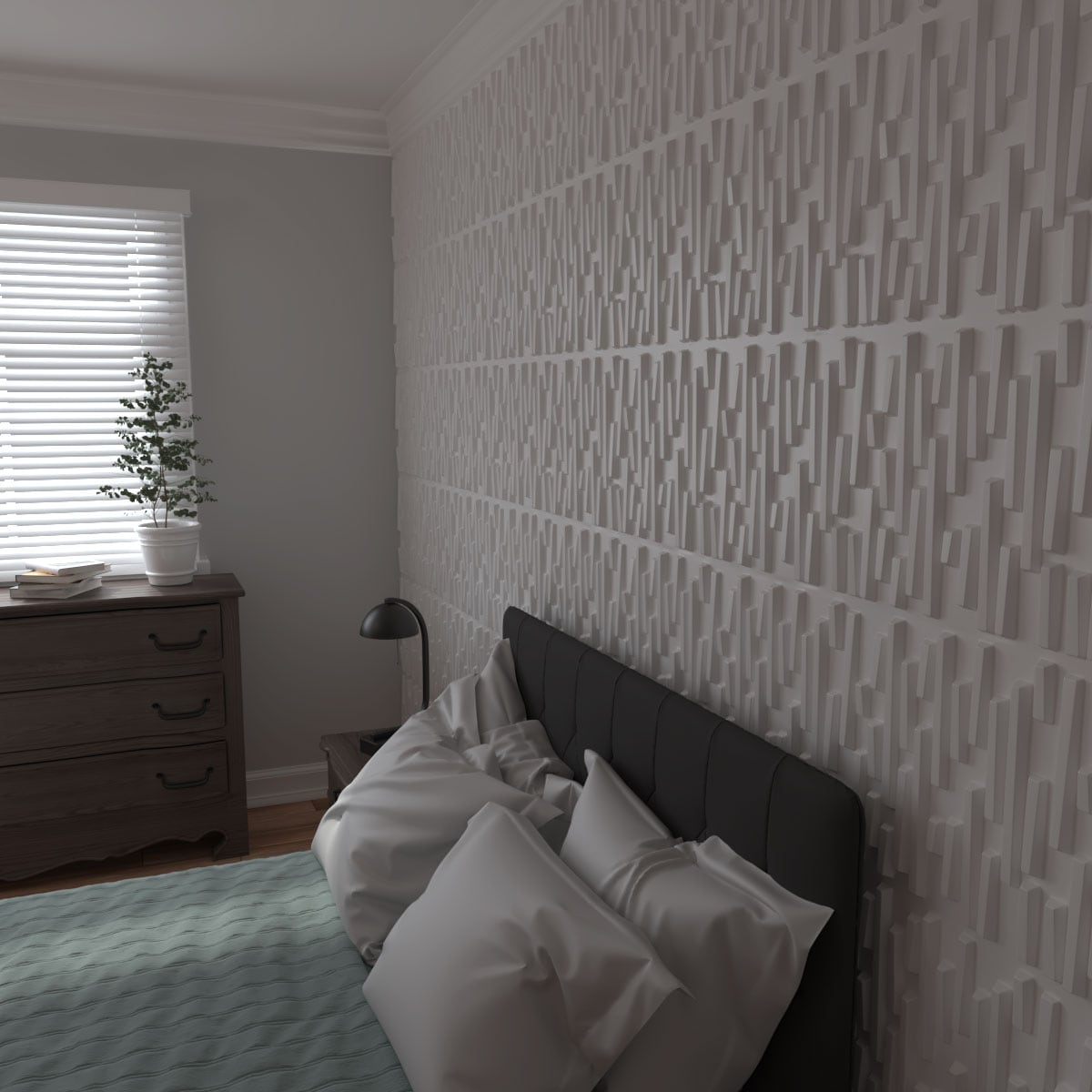 Ekena Millwork WP20X20SBWH-CASE-20 Wall-Panels - View #12