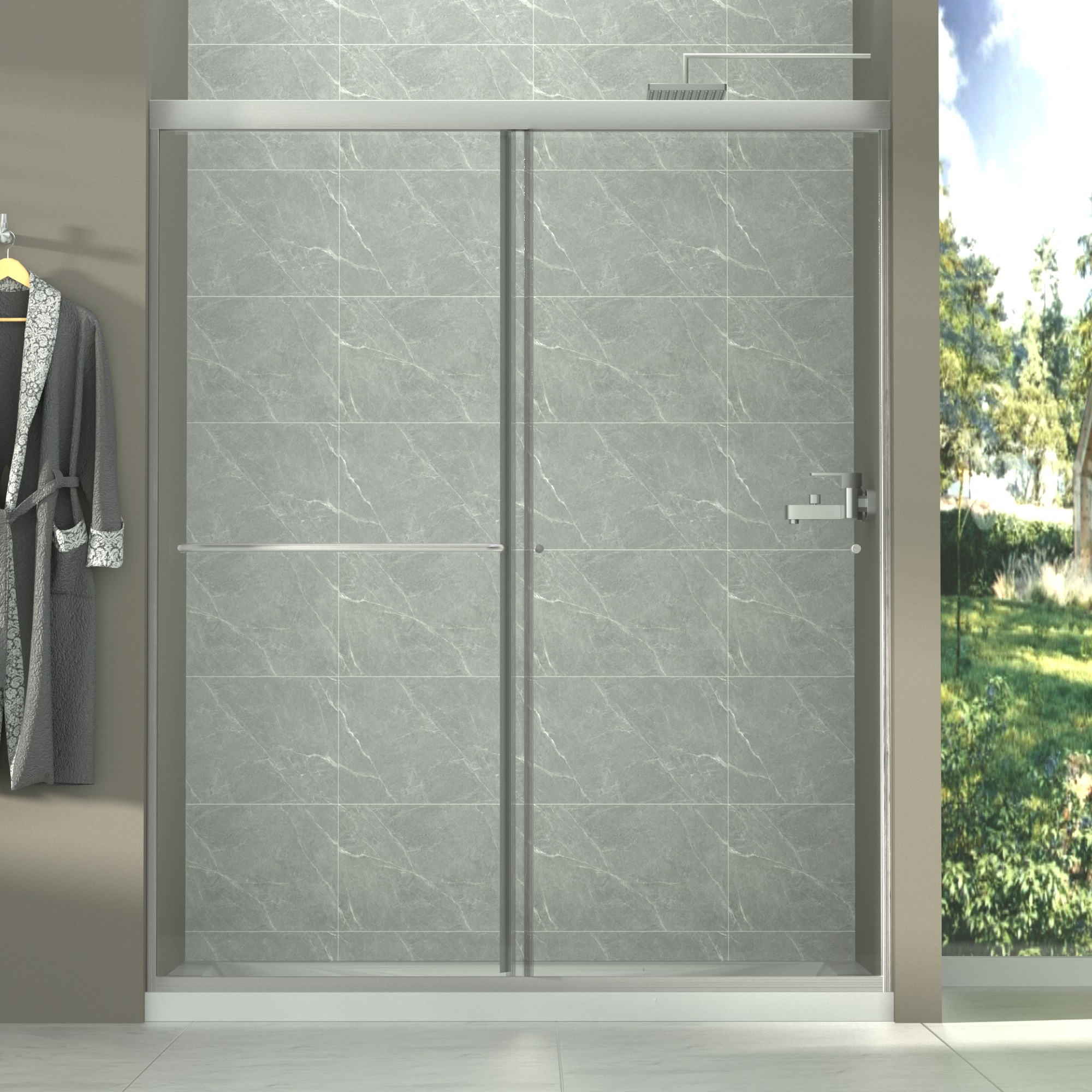AAZJ NBC-CM64189ML Shower-Doors - View #3