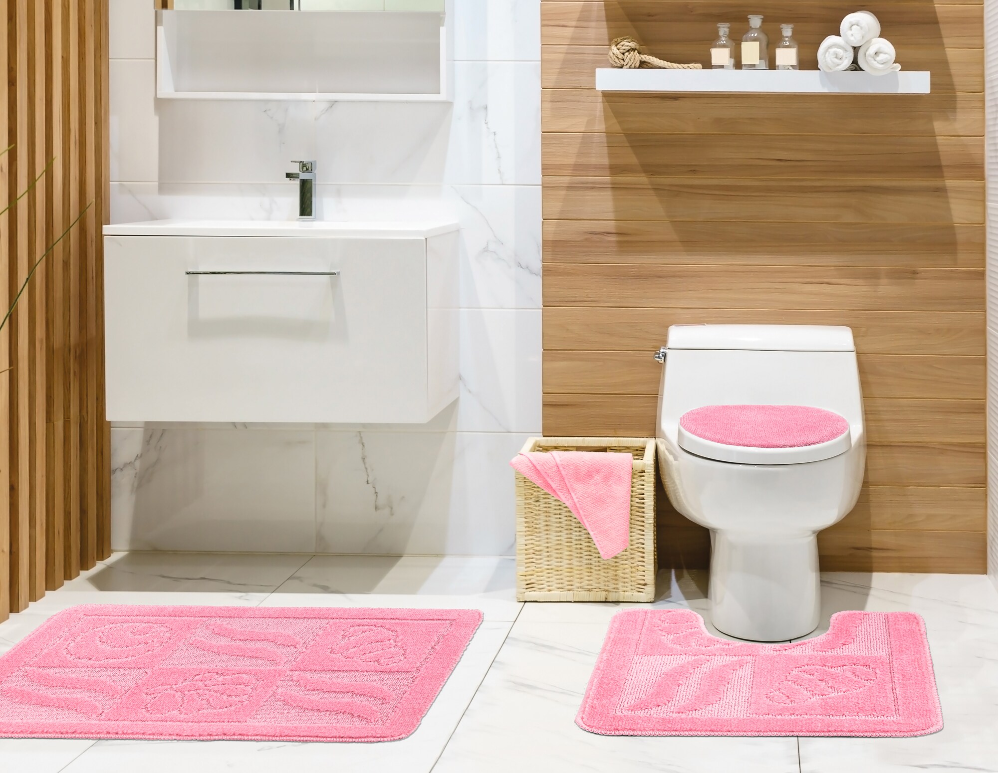 Ottomanson NICE3007-3PCS Bath-Rugs - View #6