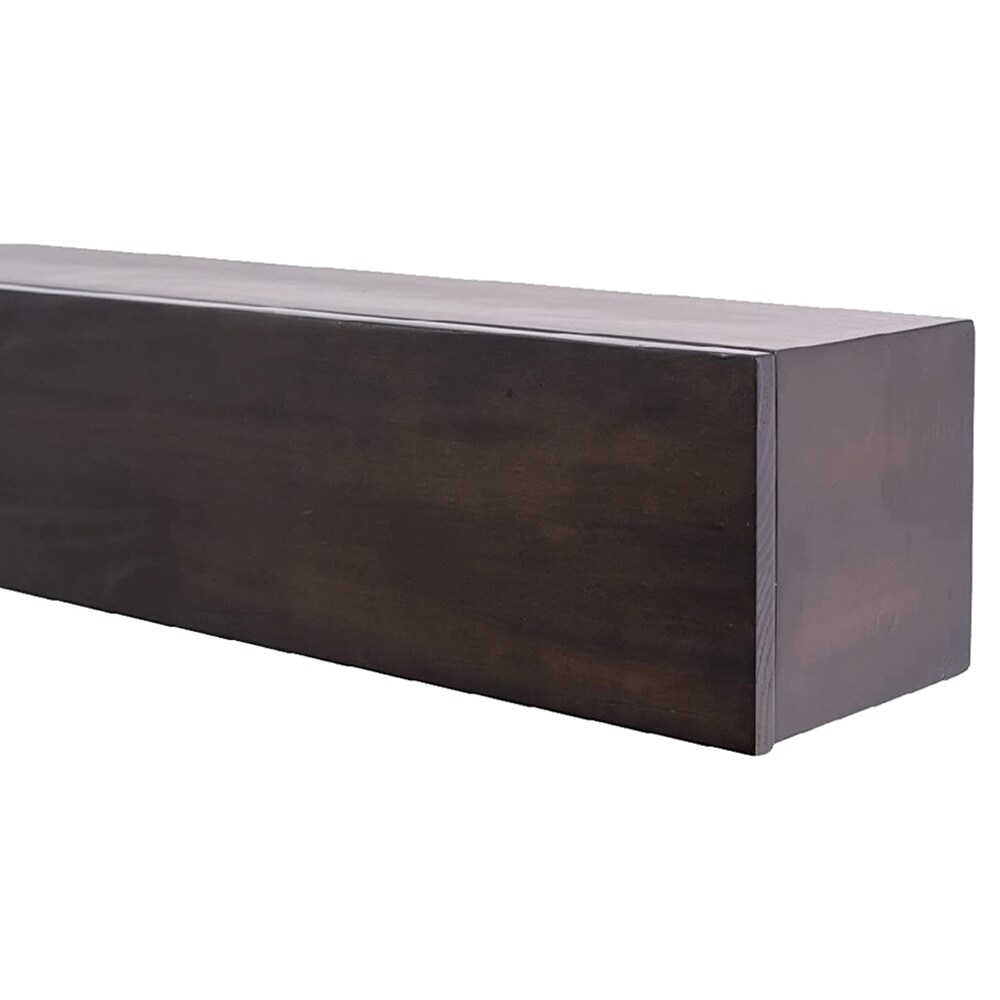 Mantels Direct HOUSTON-72-COFBN Mantel-Shelves - View #10