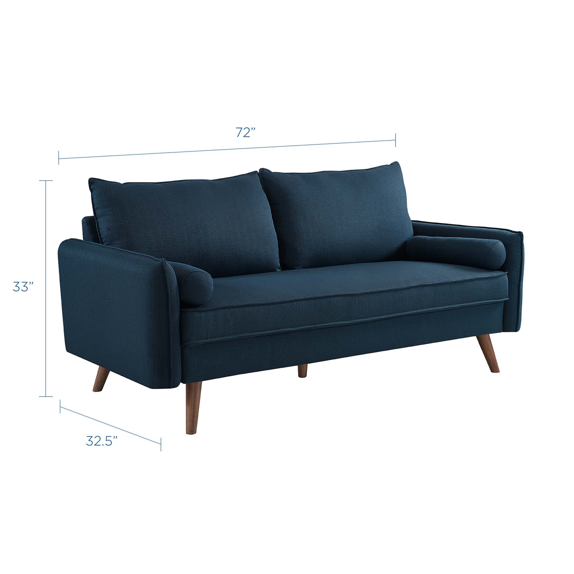 Modway EEI-3092-AZU Sofas-Loveseats - View #2