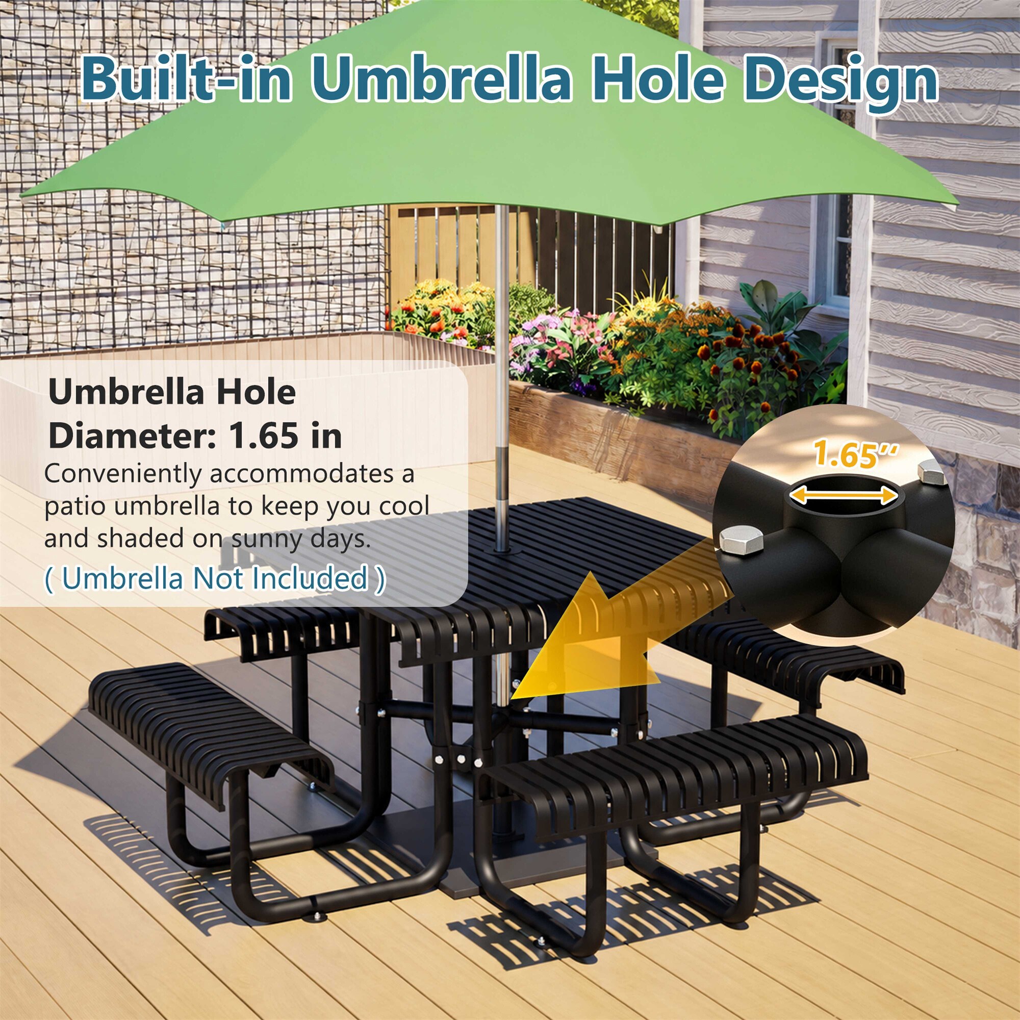 BABOOM BOM-0100ORTPX Picnic-Tables - View #9
