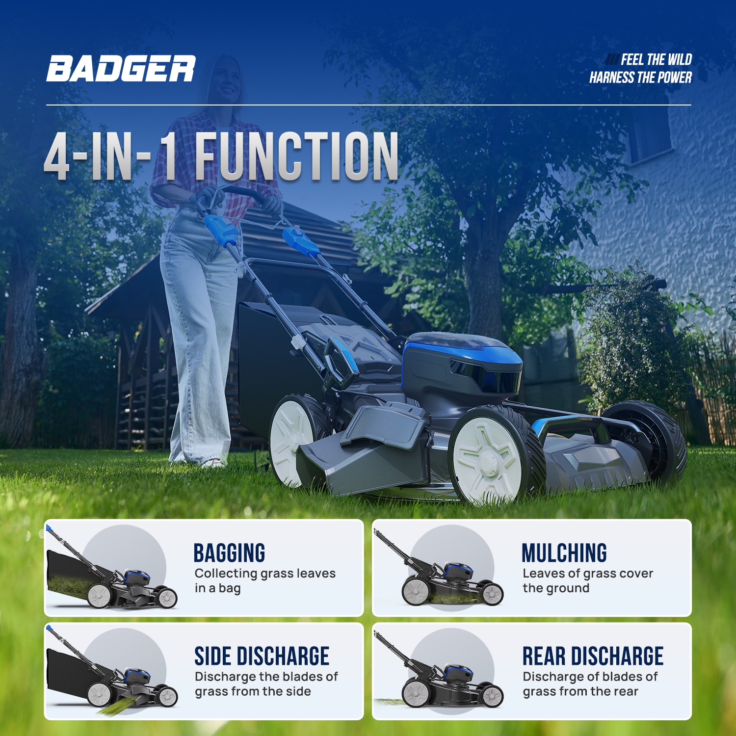 Wild Badger Power WB40VSP21LM Cordless-Elec-Push-Mowers - View #4