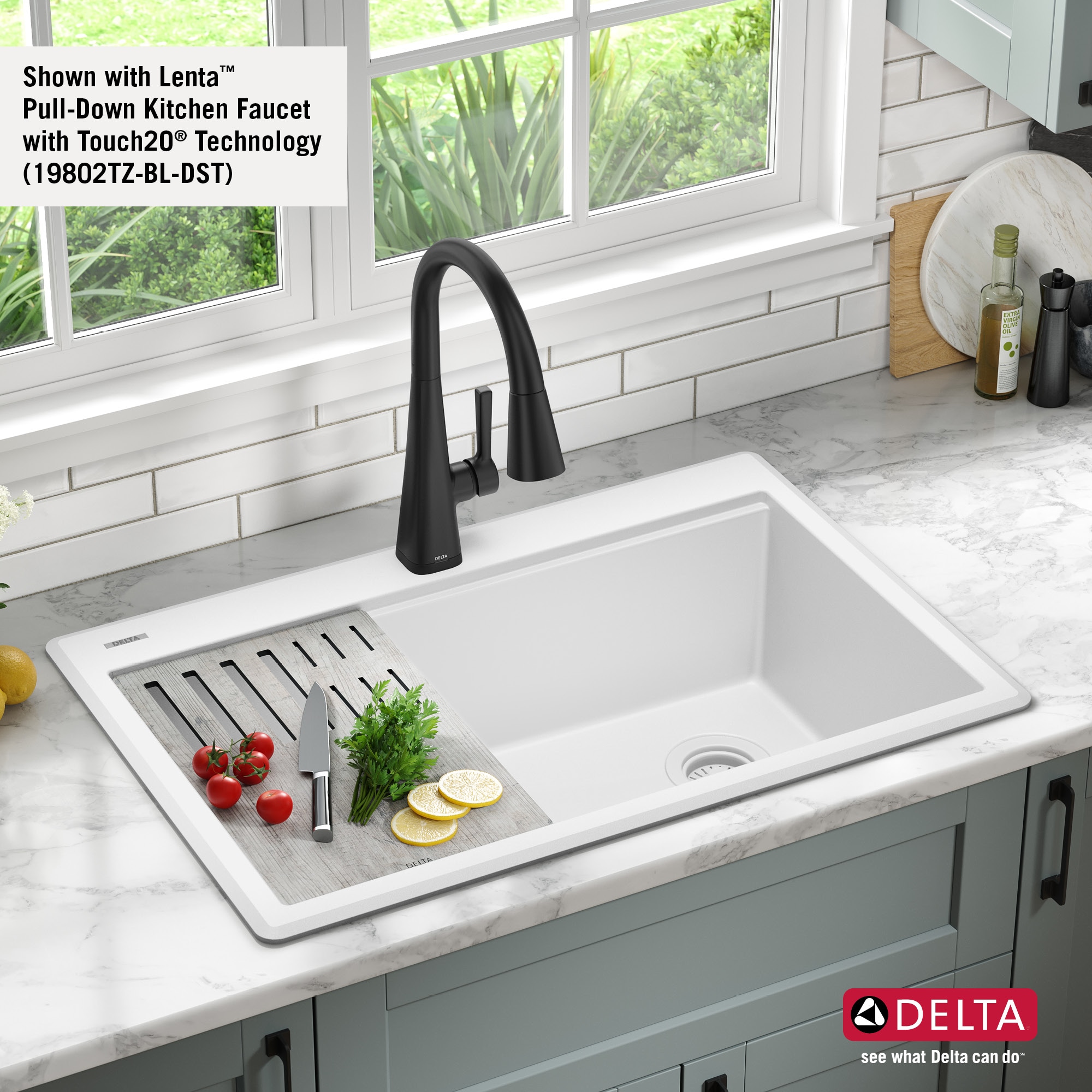 Delta 75A933-33S-WH Kitchen-Sinks - View #5