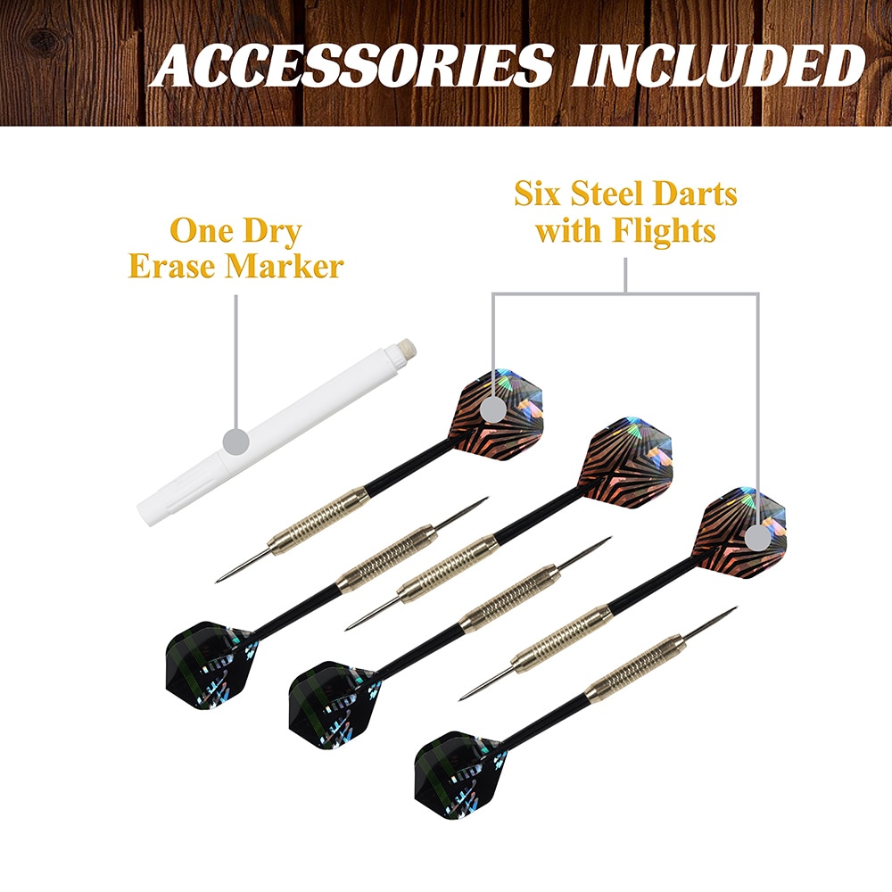 MD Sports DB410Y24023 Dartboard-Cabinets - View #6