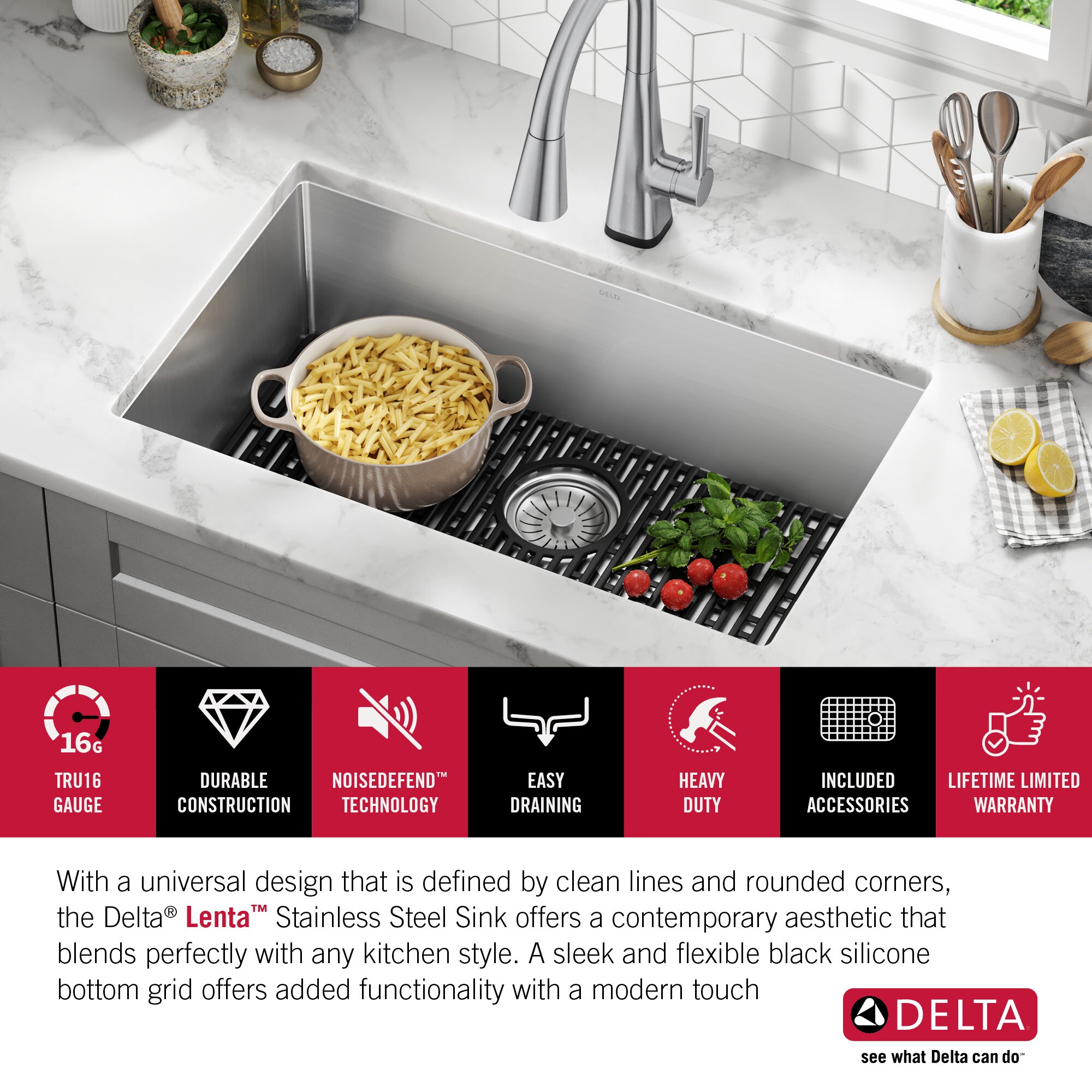 Delta 953034-32S-SS Kitchen-Sinks - View #5