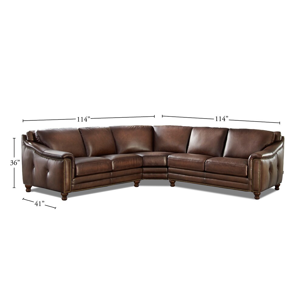 Hydeline 1A6759-SECT3-BRN Sofas-Loveseats - View #10