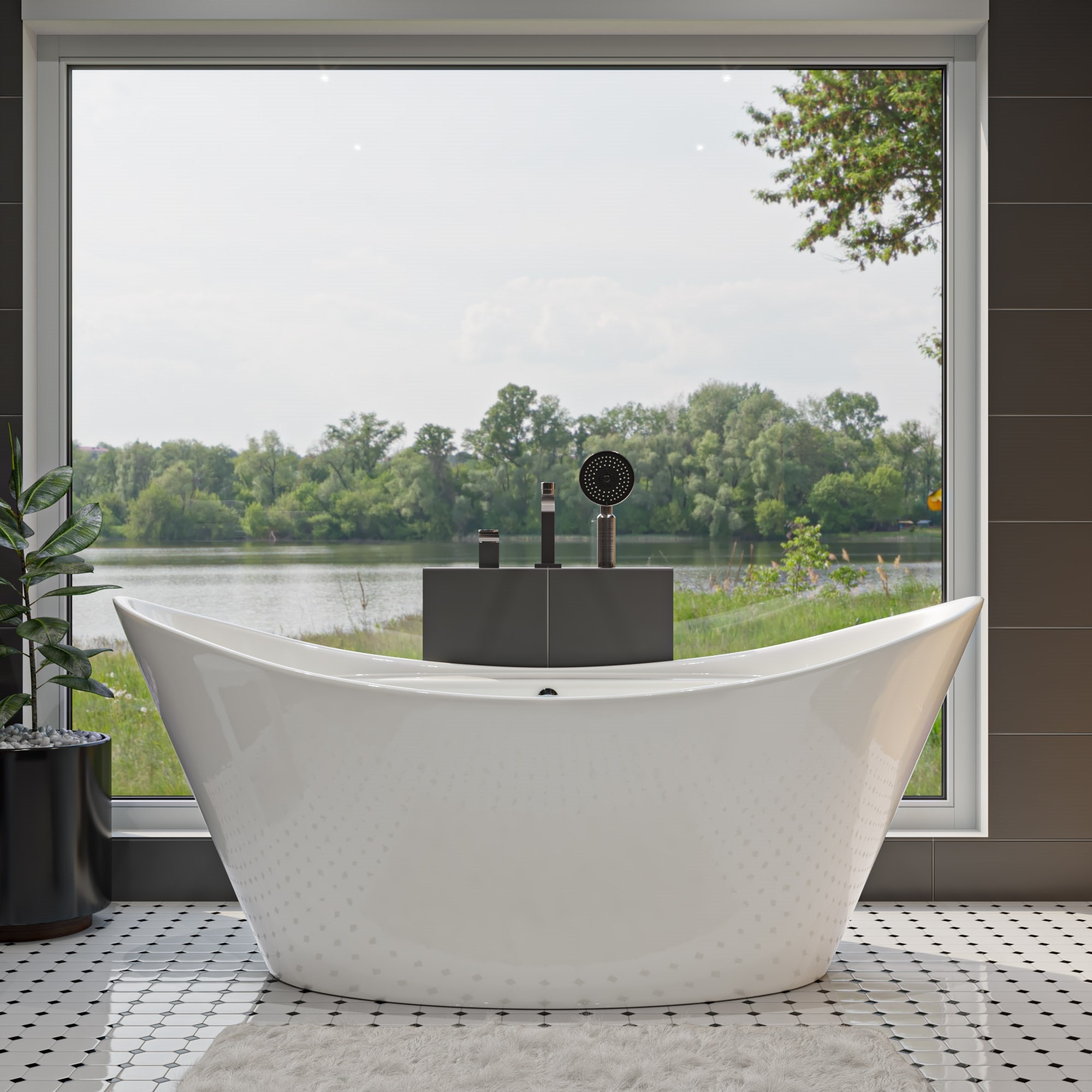 ALFI AB2703-BN Roman-Tub-Faucets - View #2