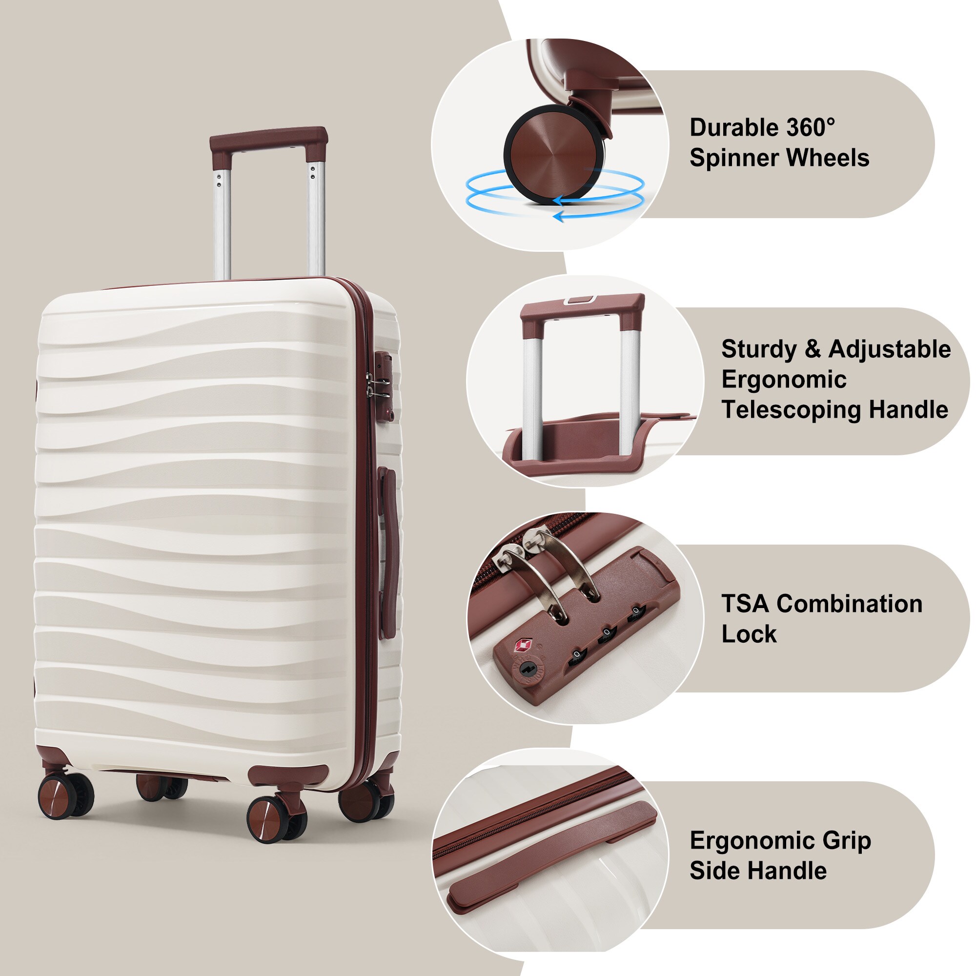 LUXEYARD DS-Y-YC-3020 Luggage-And-Luggage-Sets - View #2