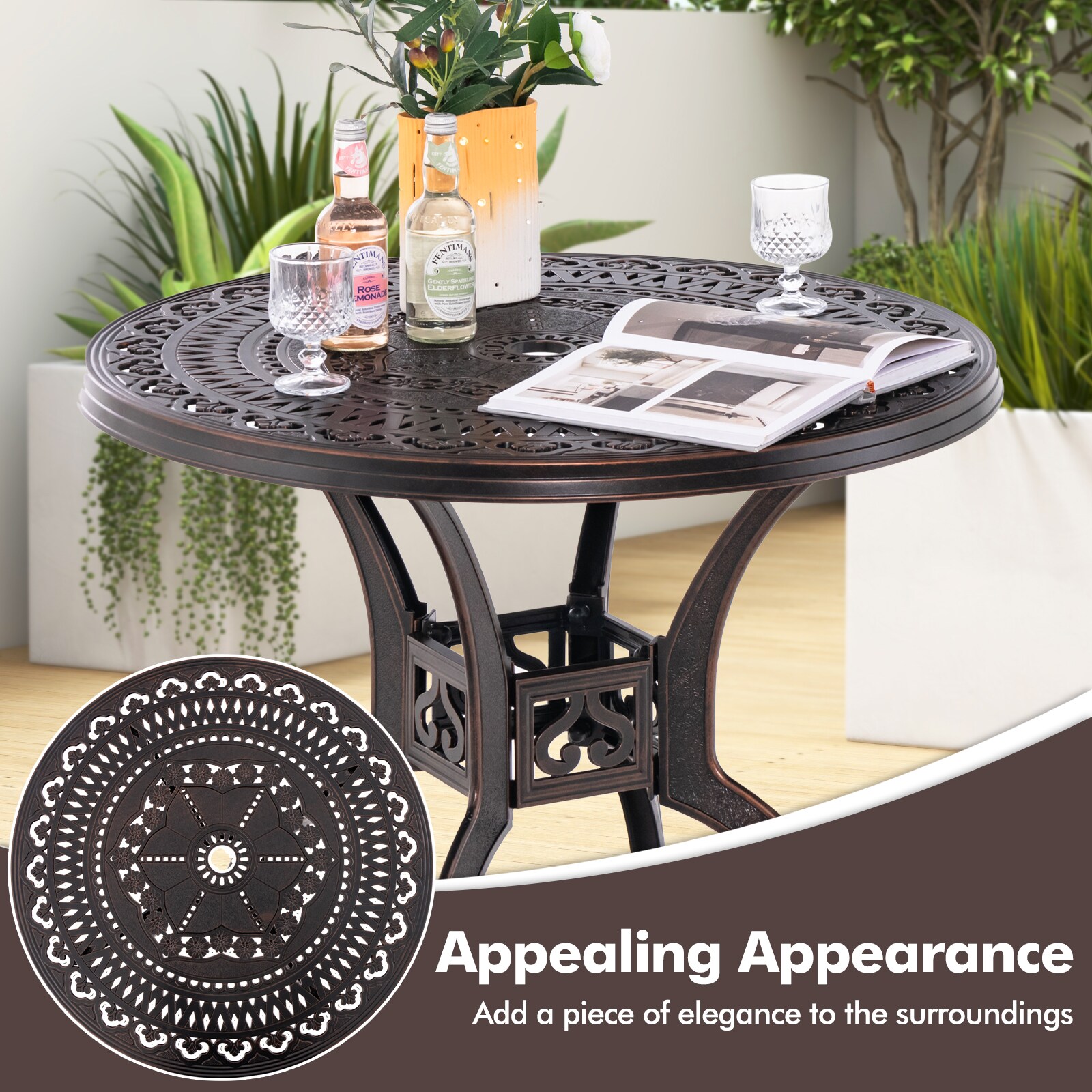 Slickblue D-CO-NW57411PN Patio-Tables - View #6