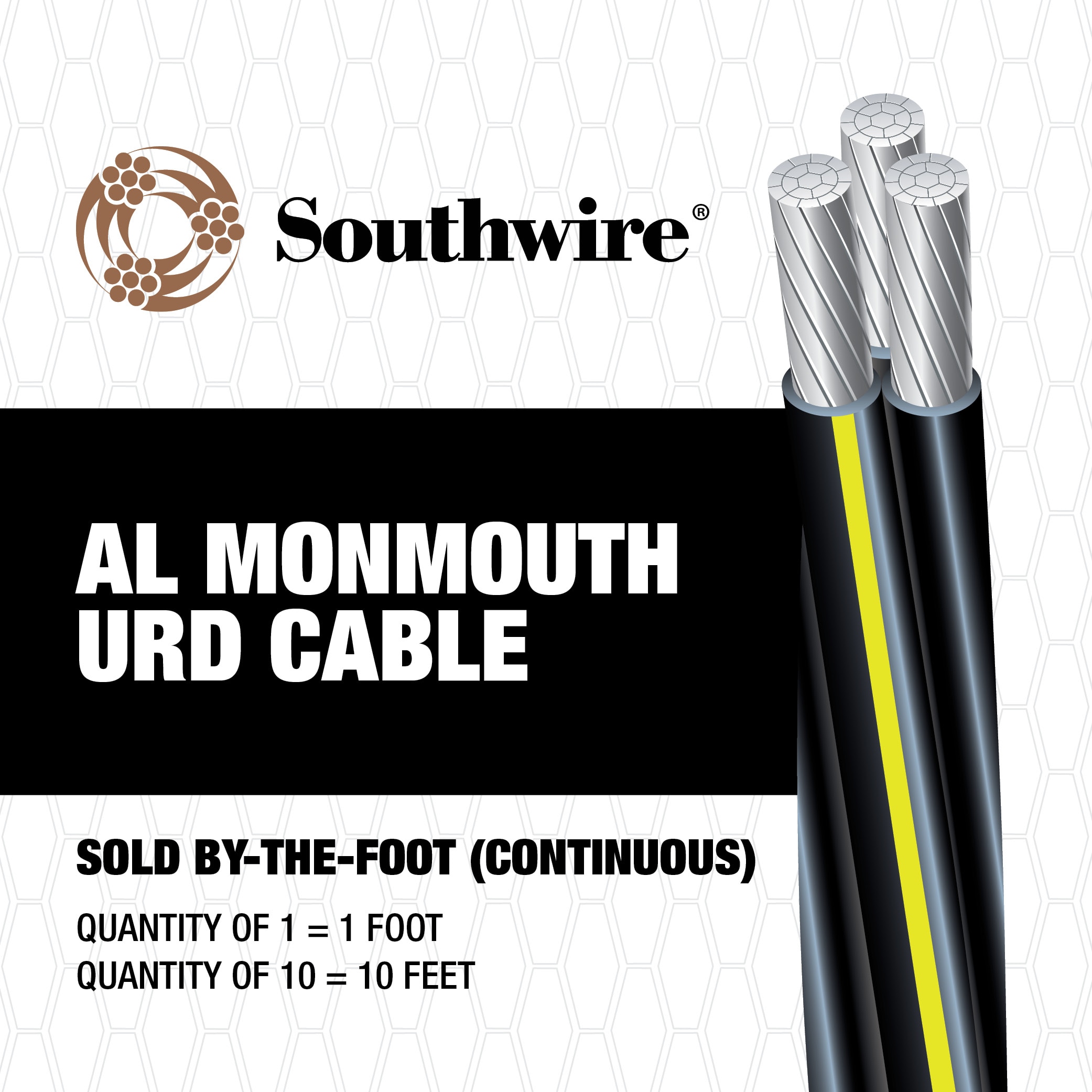 4/0, 4/0, 4/0 Aluminum SEU Service Entrance Cable