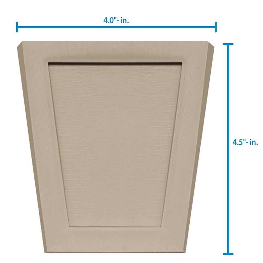 Builders Edge 180020001045 Gable-Vent-Keystones - View #3
