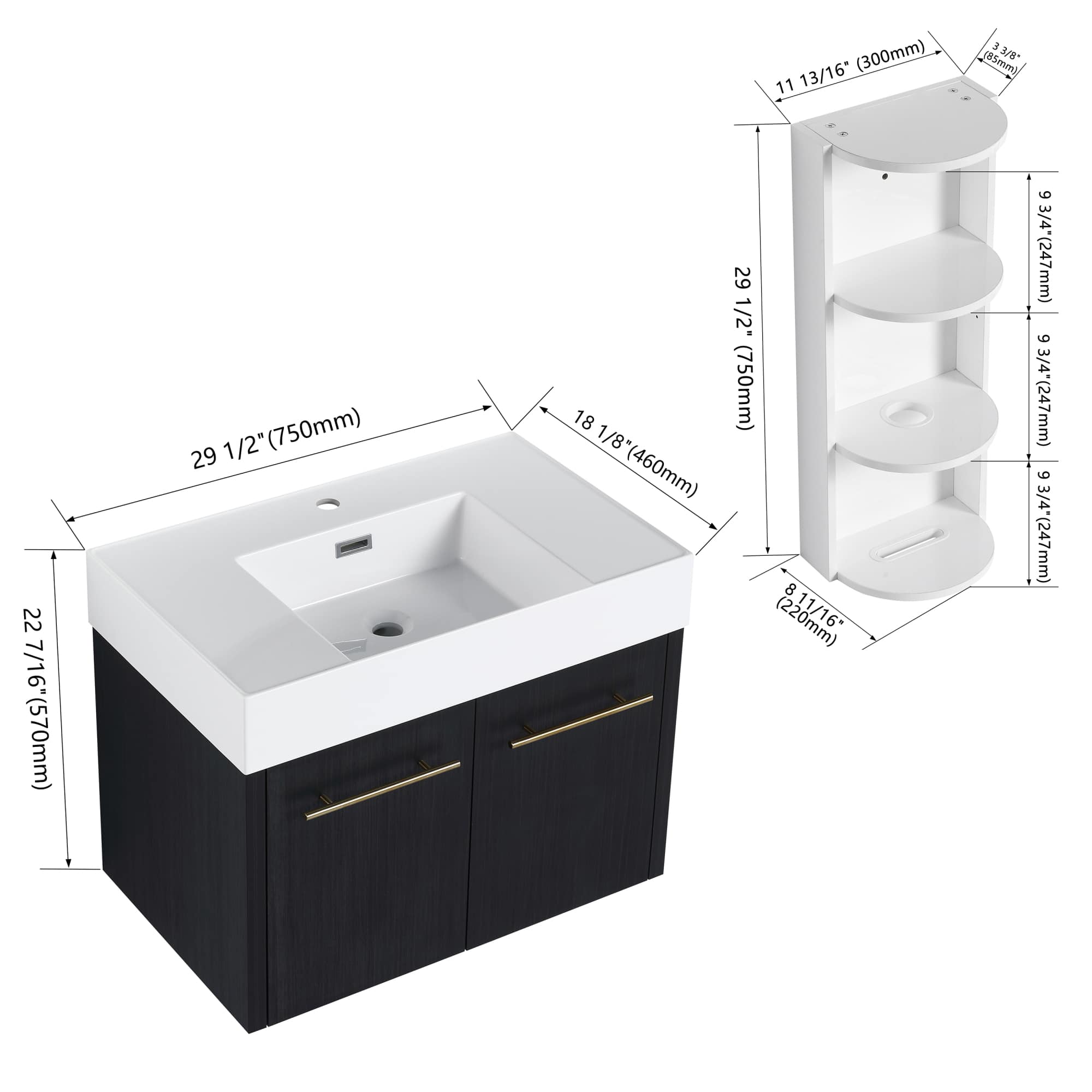 Roomfitters RF-W999S00367 Bath-Vanity-Combo - View #3