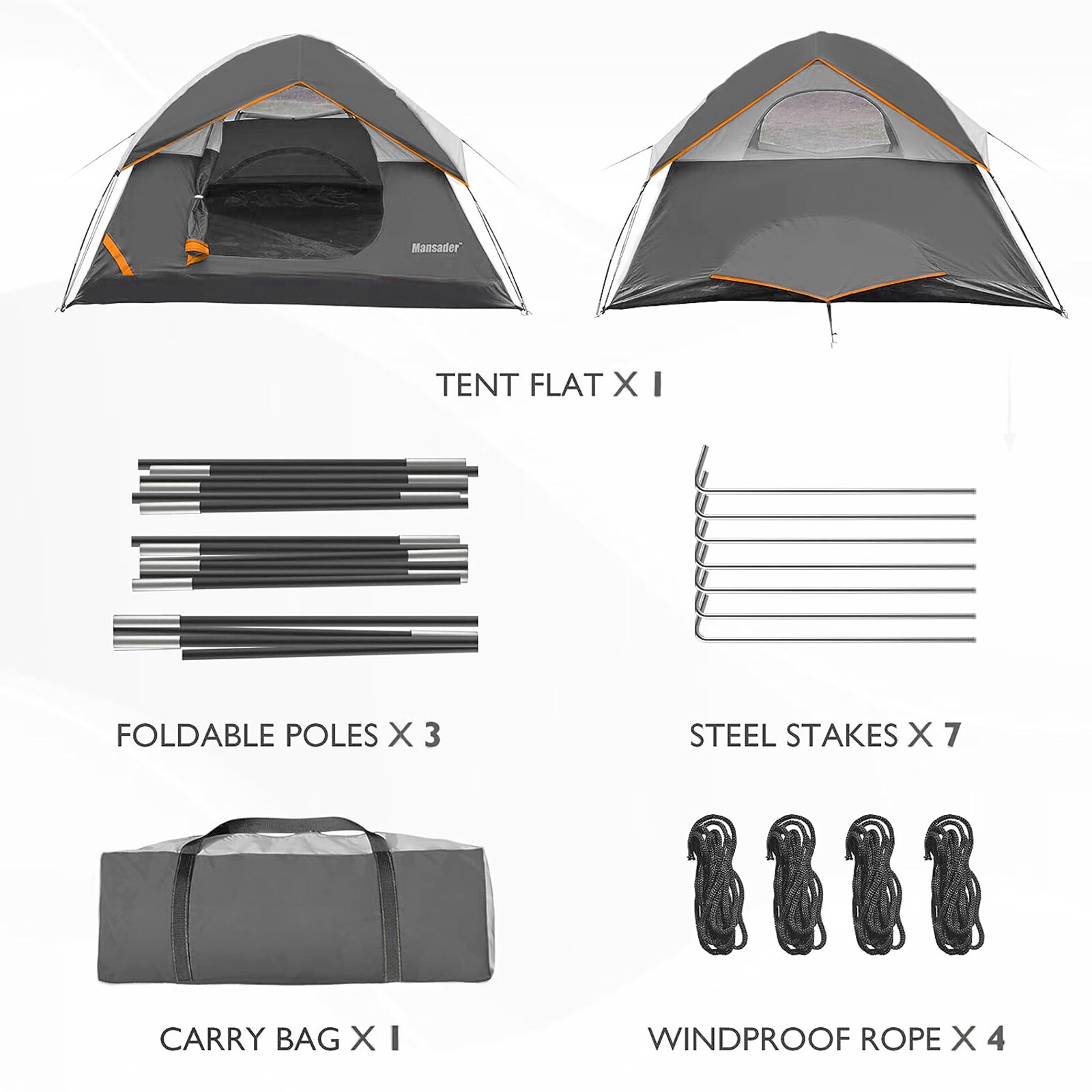 GARSING MAN-DOPA-EX-4P-DG tents - View #5