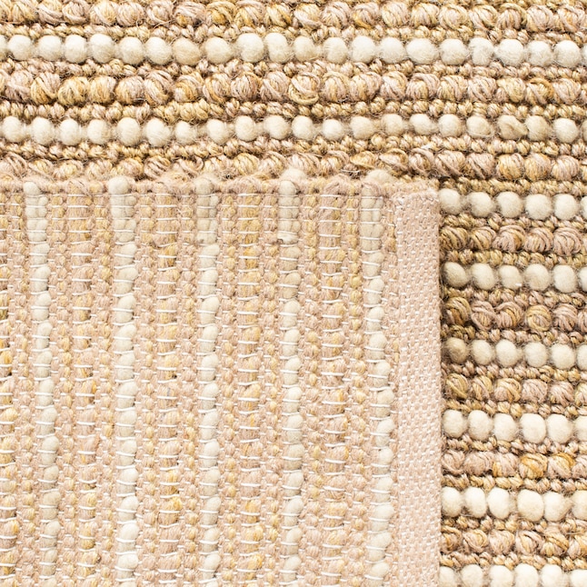 Safavieh Bohemian 525F Beige Multi 6in x 6in Rug in the Rugs department ...