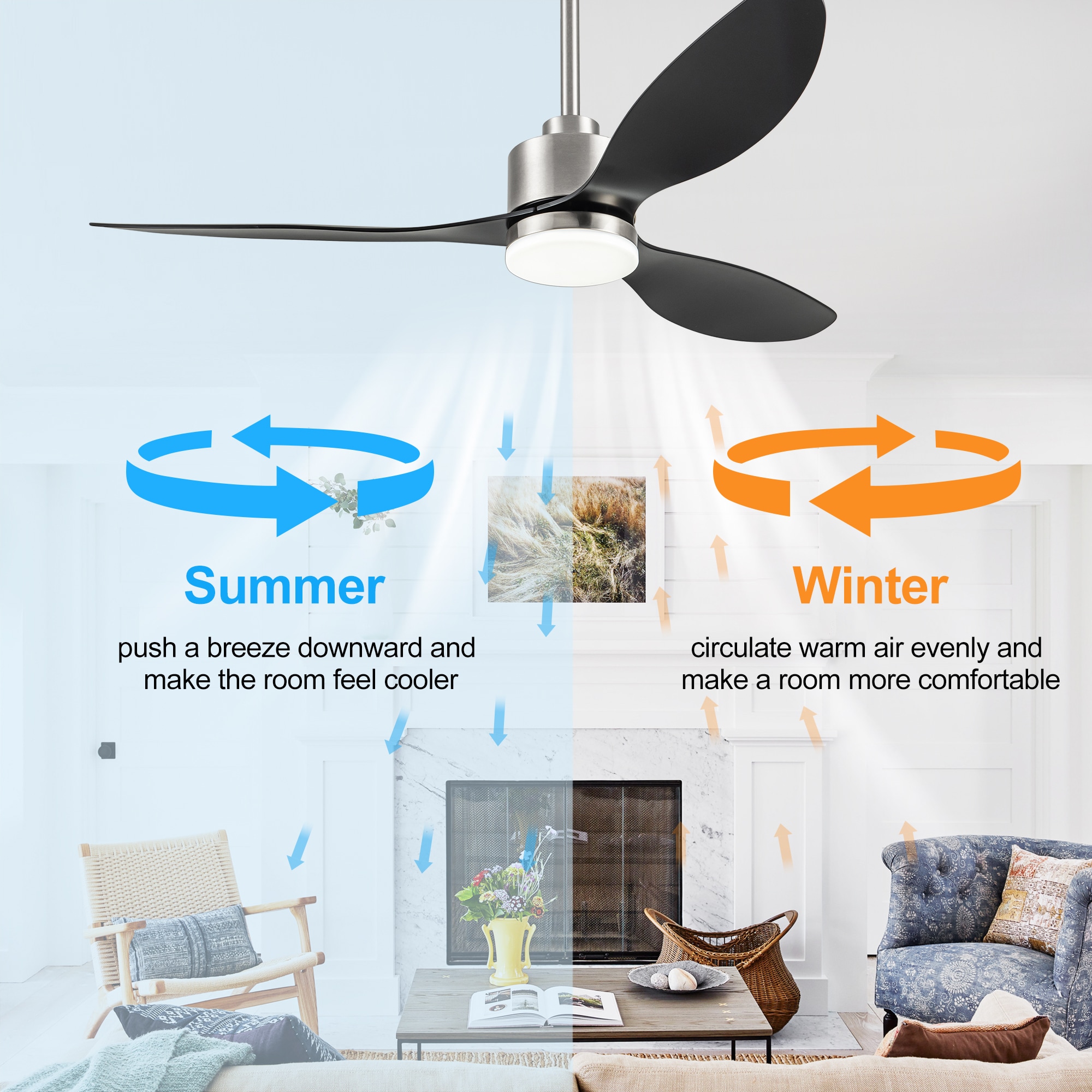 Breezary 30007-NB Ceiling-Fans - View #5
