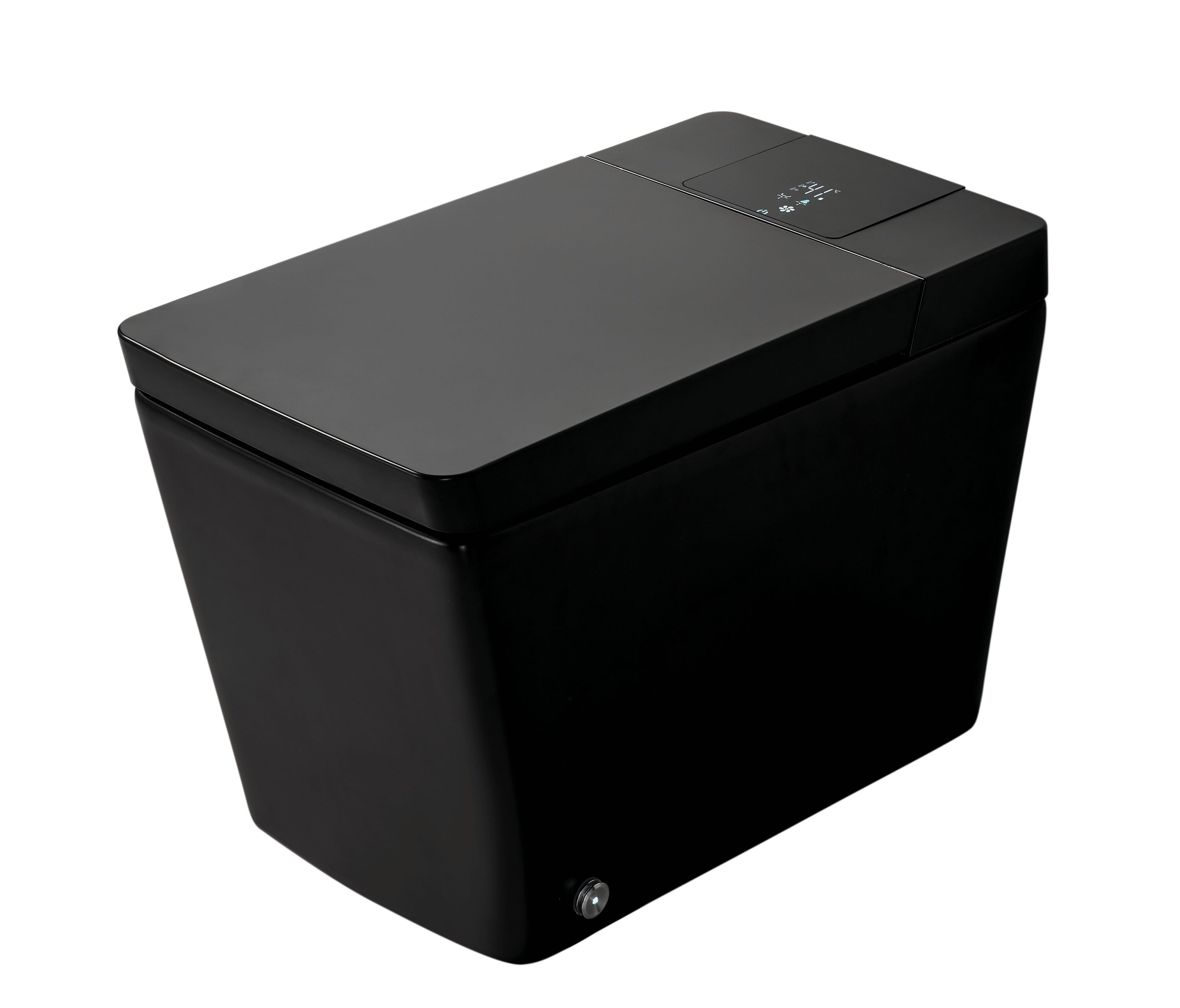 WELLFOR UBSY02MB Smart Toilet Bidet in Black