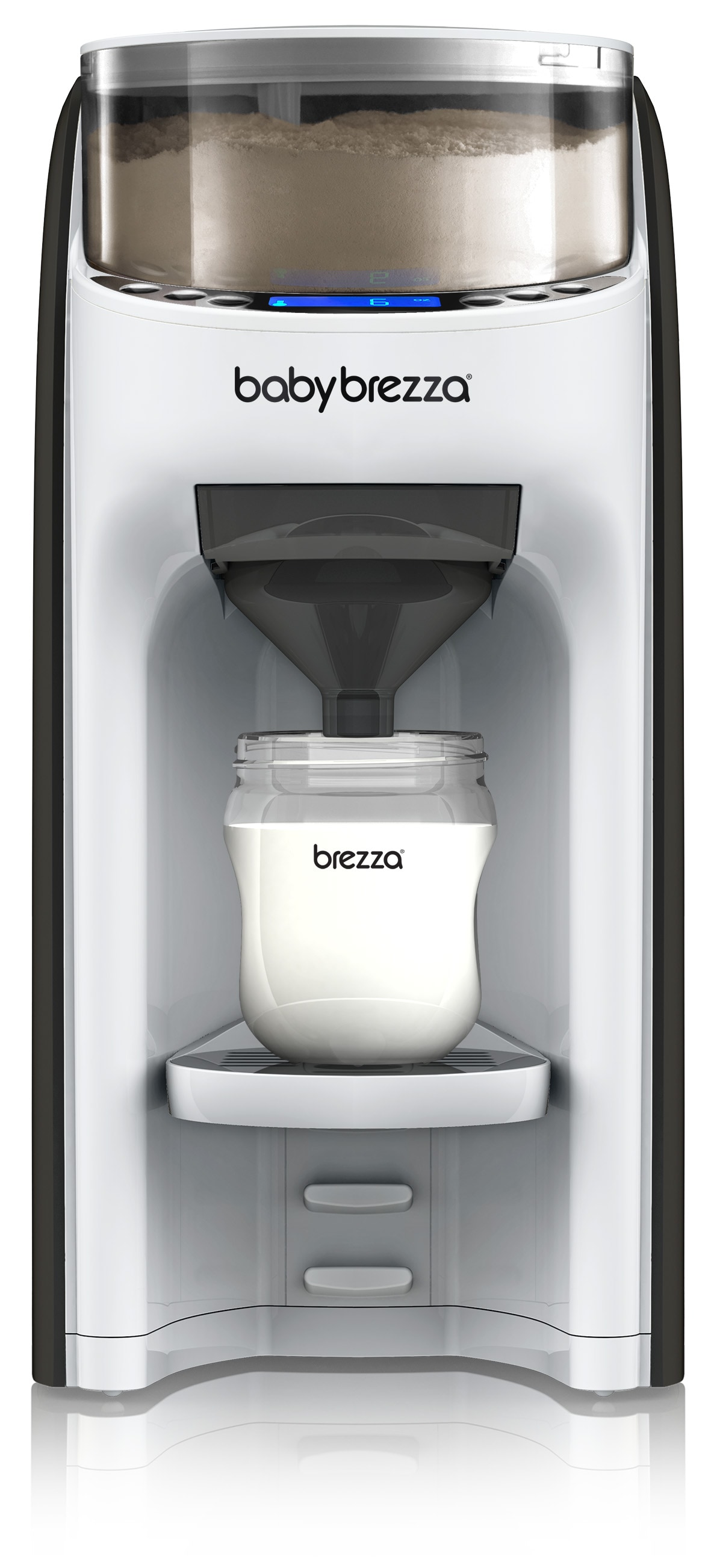 Baby Brezza 2-Setting Baby Formula Maker and Bottle Warmer - Quick and Safe  Heating