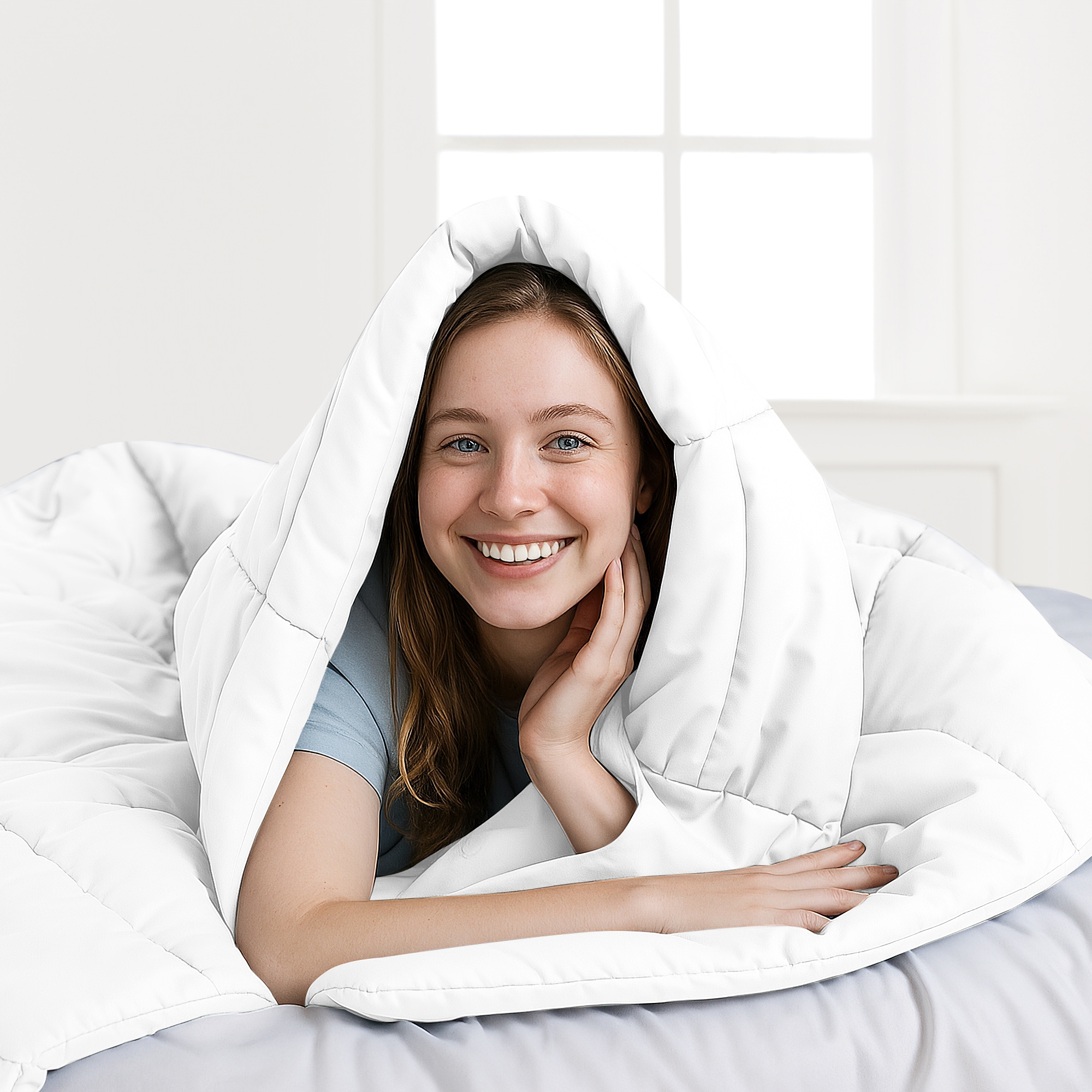 VOUA SAF-165FGHXB-WHT Comforters-And-Bedspreads - View #4