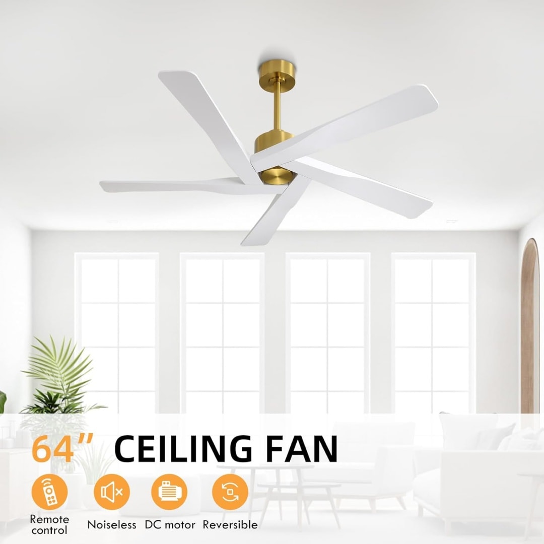 MLIAN WBCF-BS127-GW Ceiling-Fans - View #3