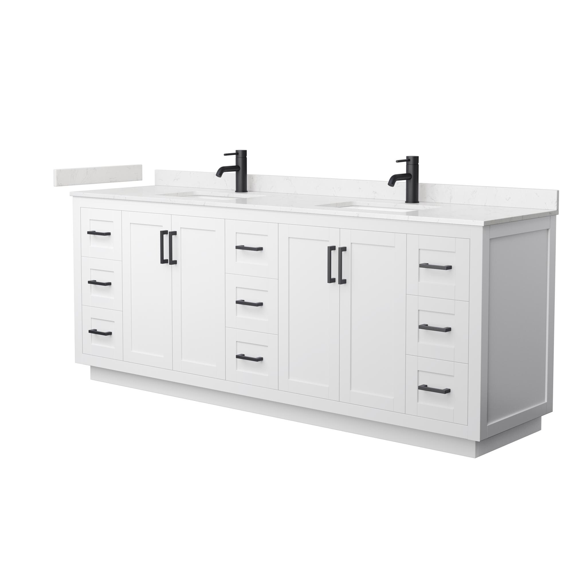 Wyndham Collection WCF292984DWBC2UNSMXX Bath-Vanity-Combo - View #2