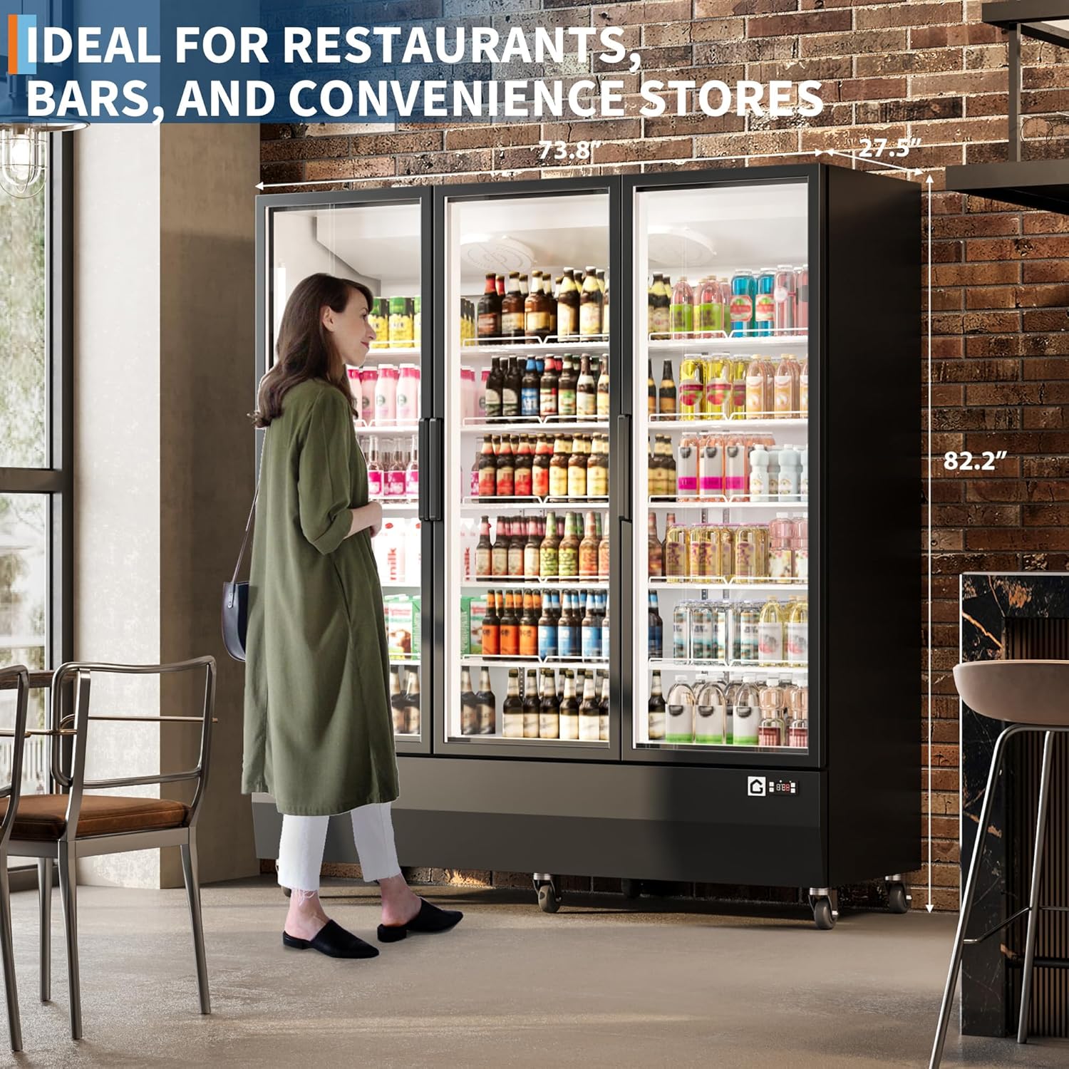 IdealHouse CA7-E38BZQDH-IE Commercial-Refrigerators - View #7