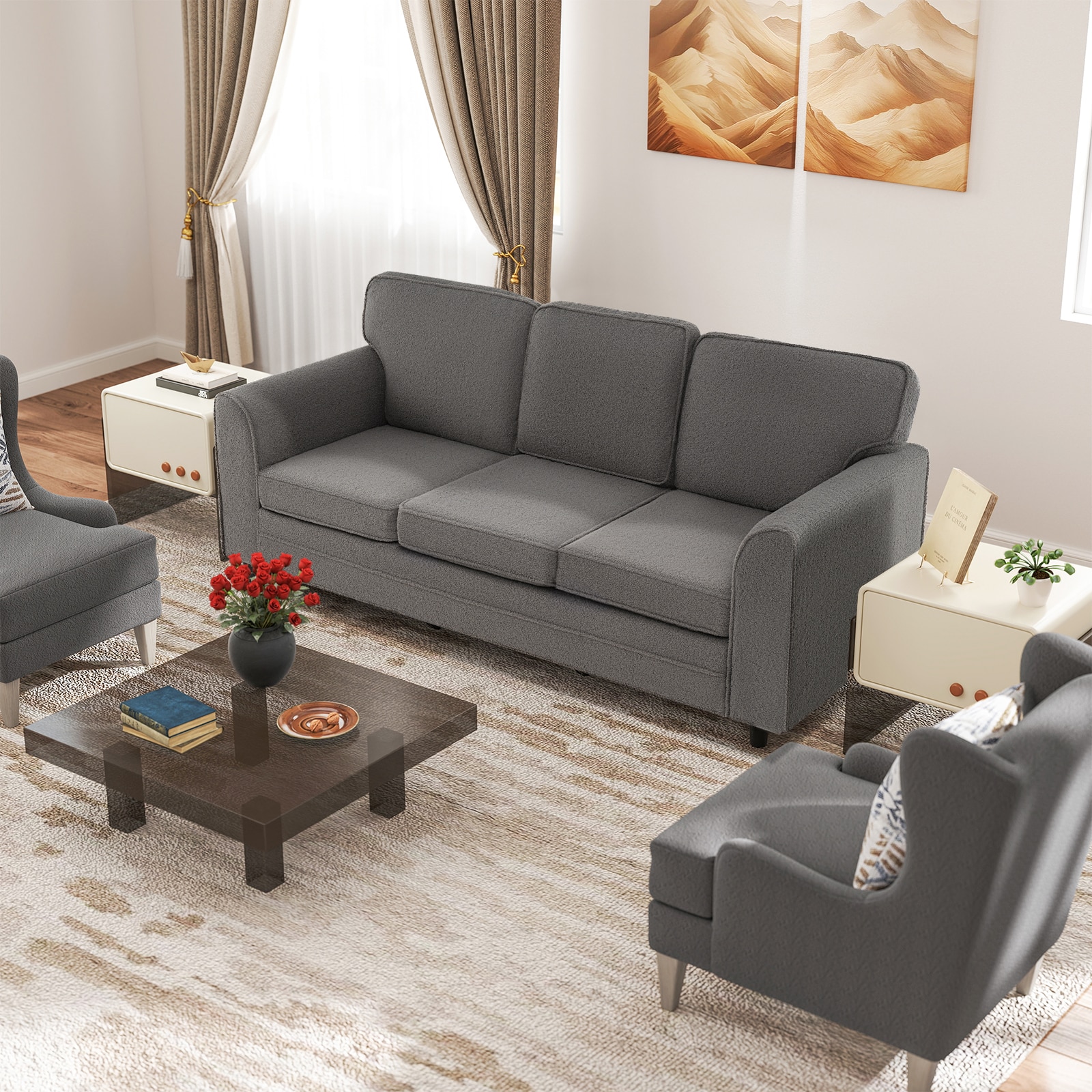 Ayelon XC10645GR Sofas-Loveseats - View #6