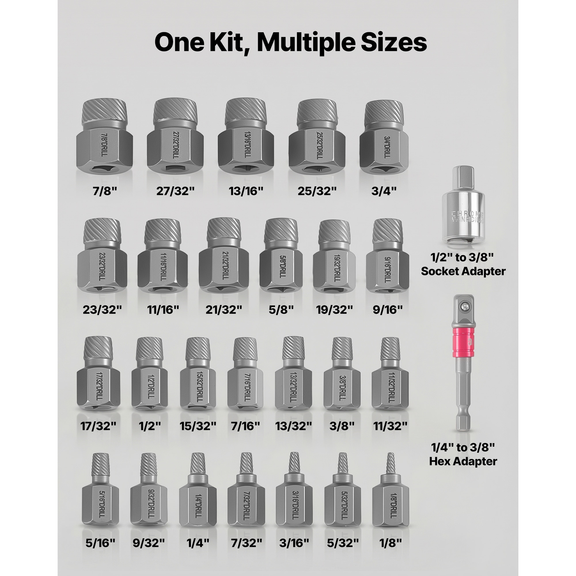 VEVOR SCDGNTQQTZLS15835V0 Bolt-Extractors - Thumbnail View #2