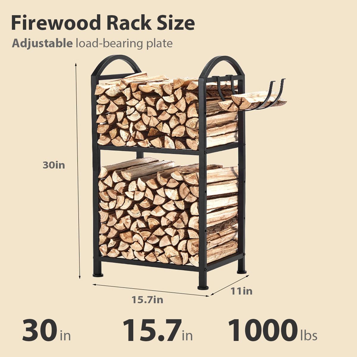 JVFCXXV LJV0728C031 Firewood-Storage - View #2