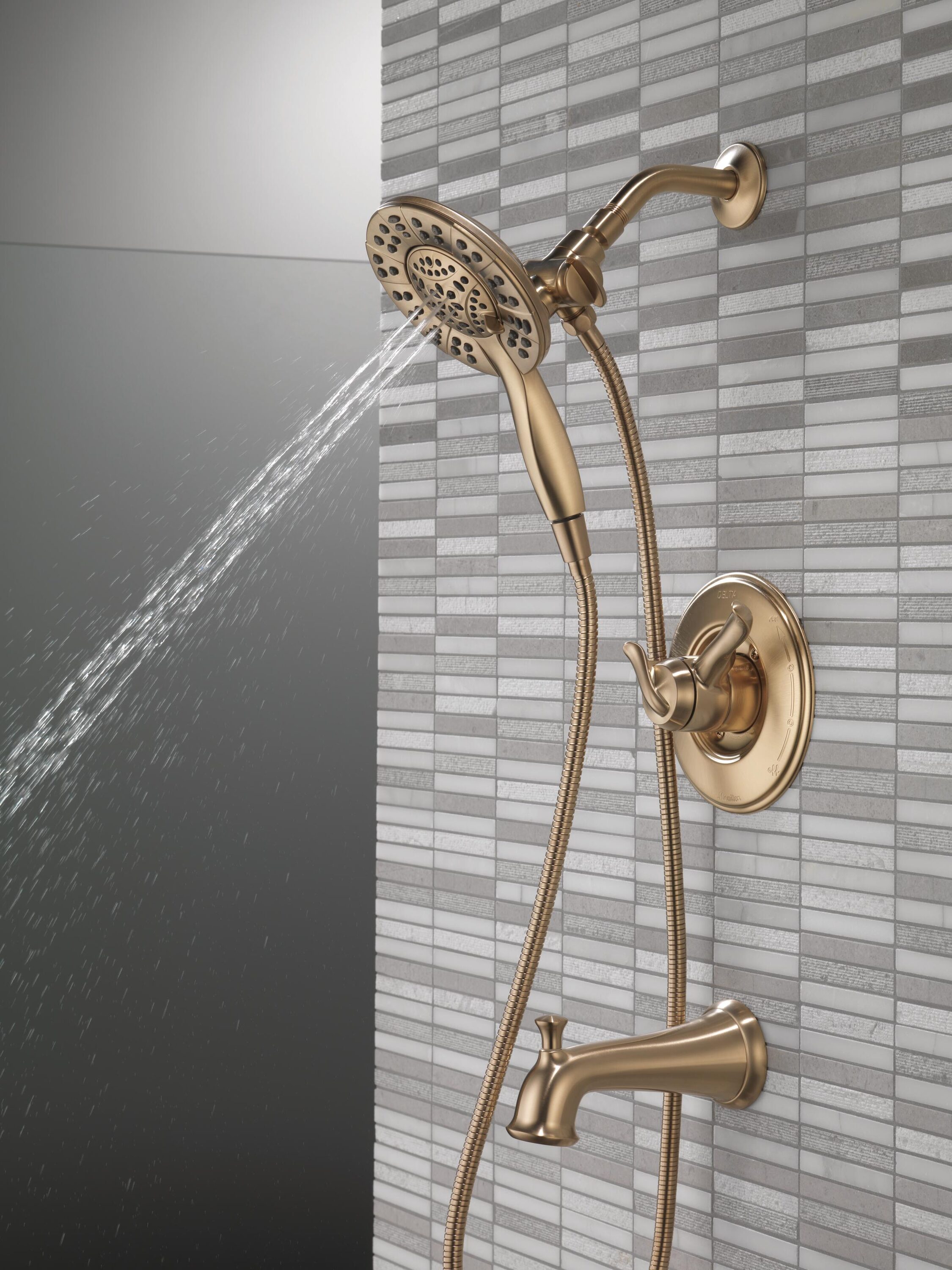 Delta T17494-CZ-I Tub-Shower-Faucets - View #10