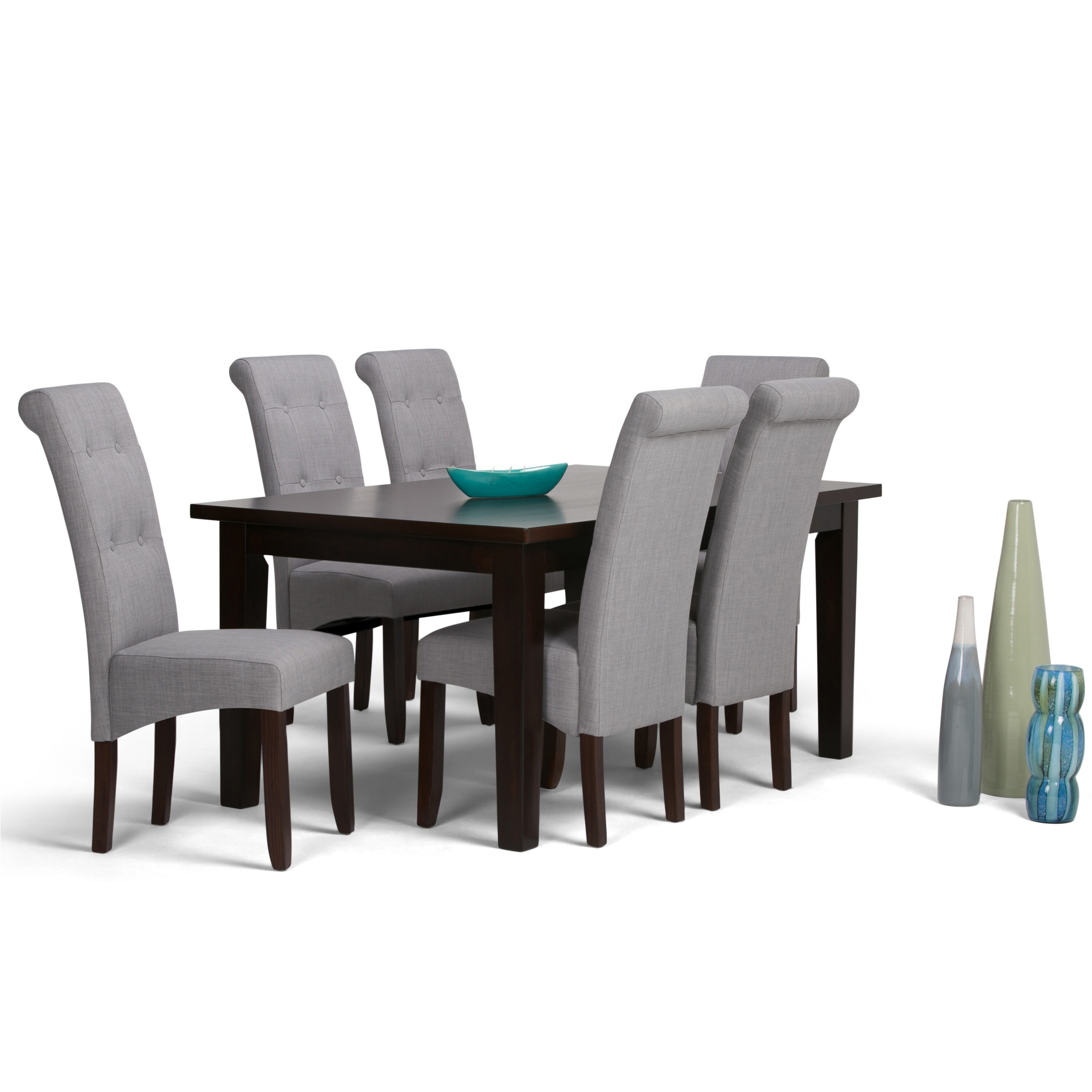 cosmopolitan 6 piece dining set with bench