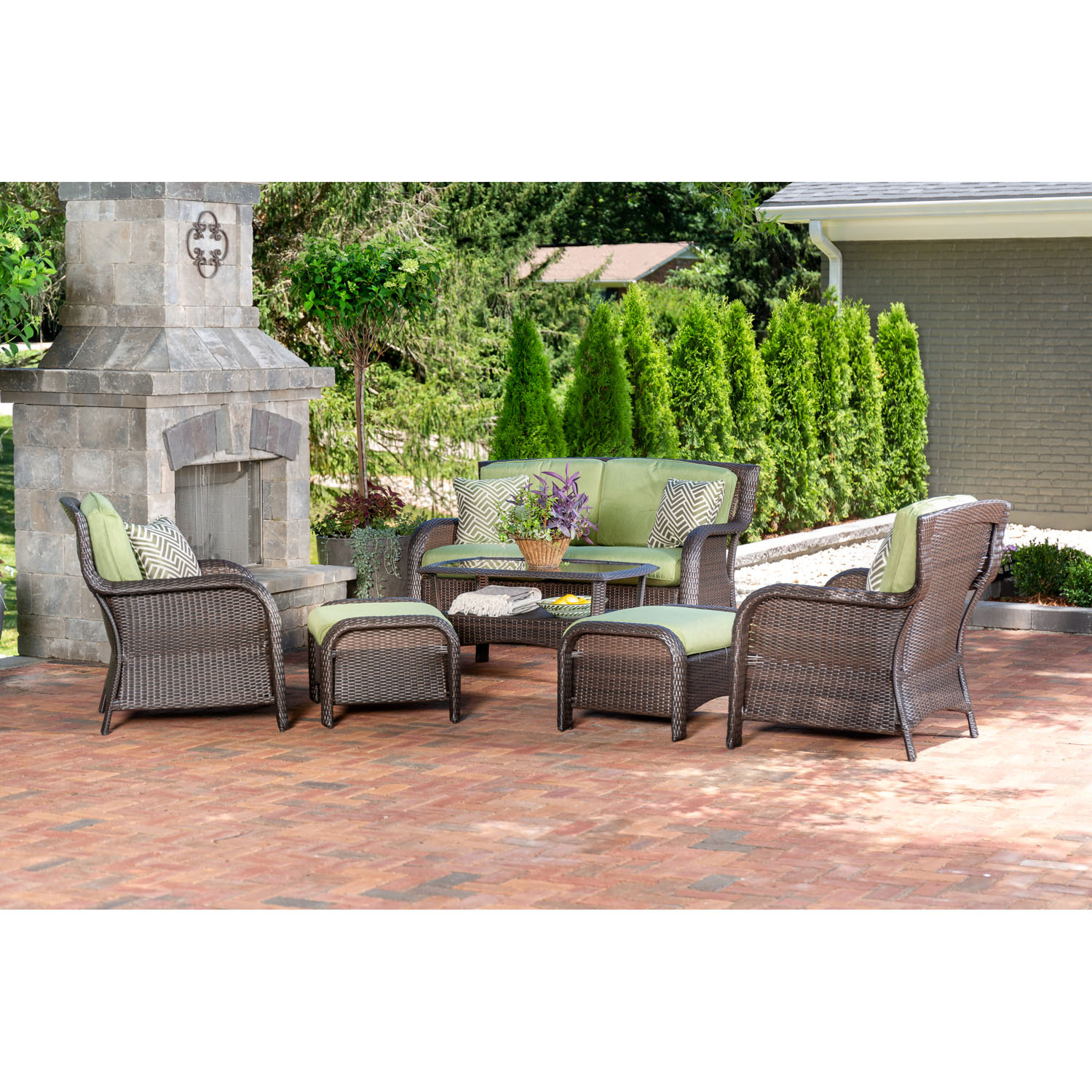 Hanover STRATHMERE6PC Patio-Conversation-Sets - View #13