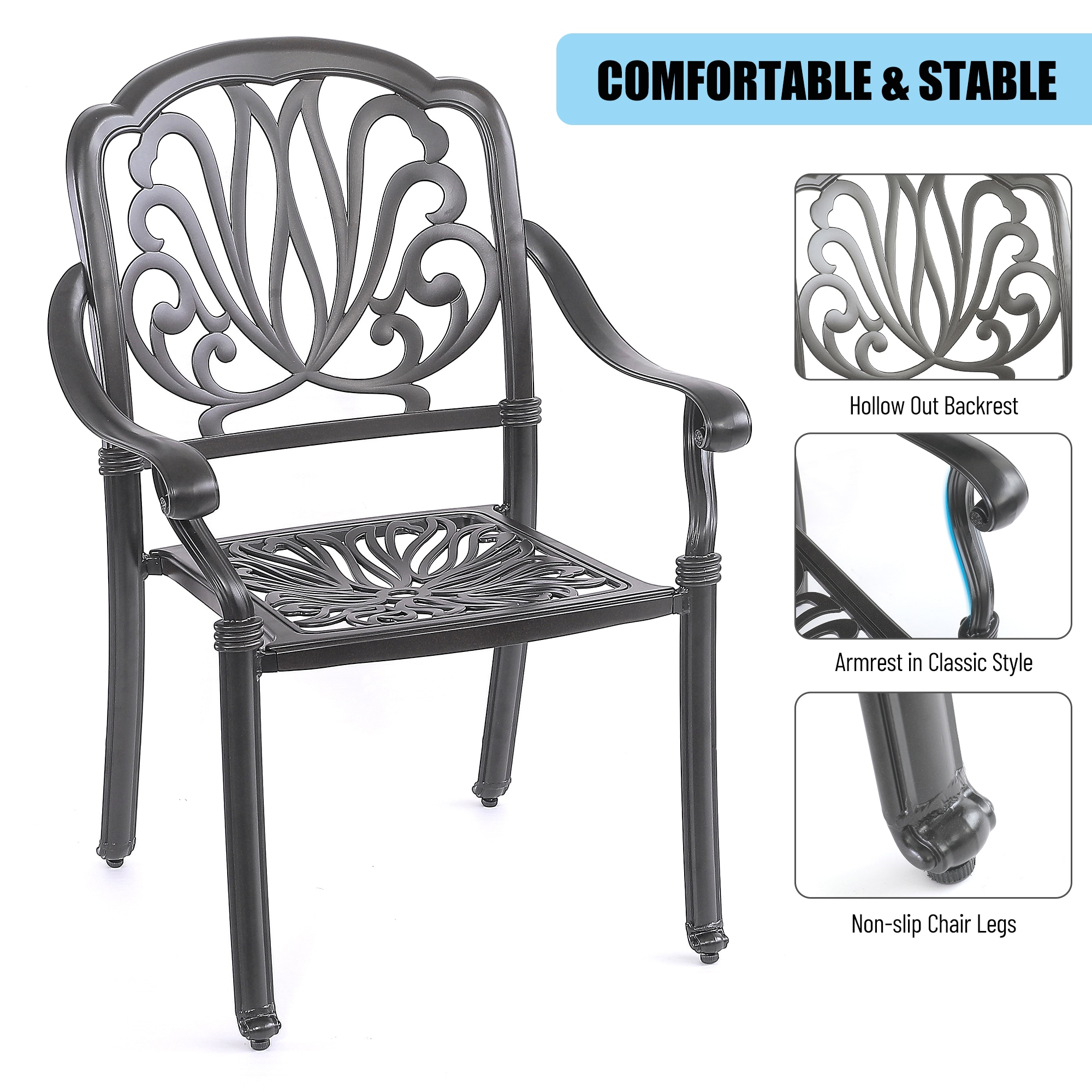 Forclover DASE-S00001 Patio-Dining-Sets - View #5