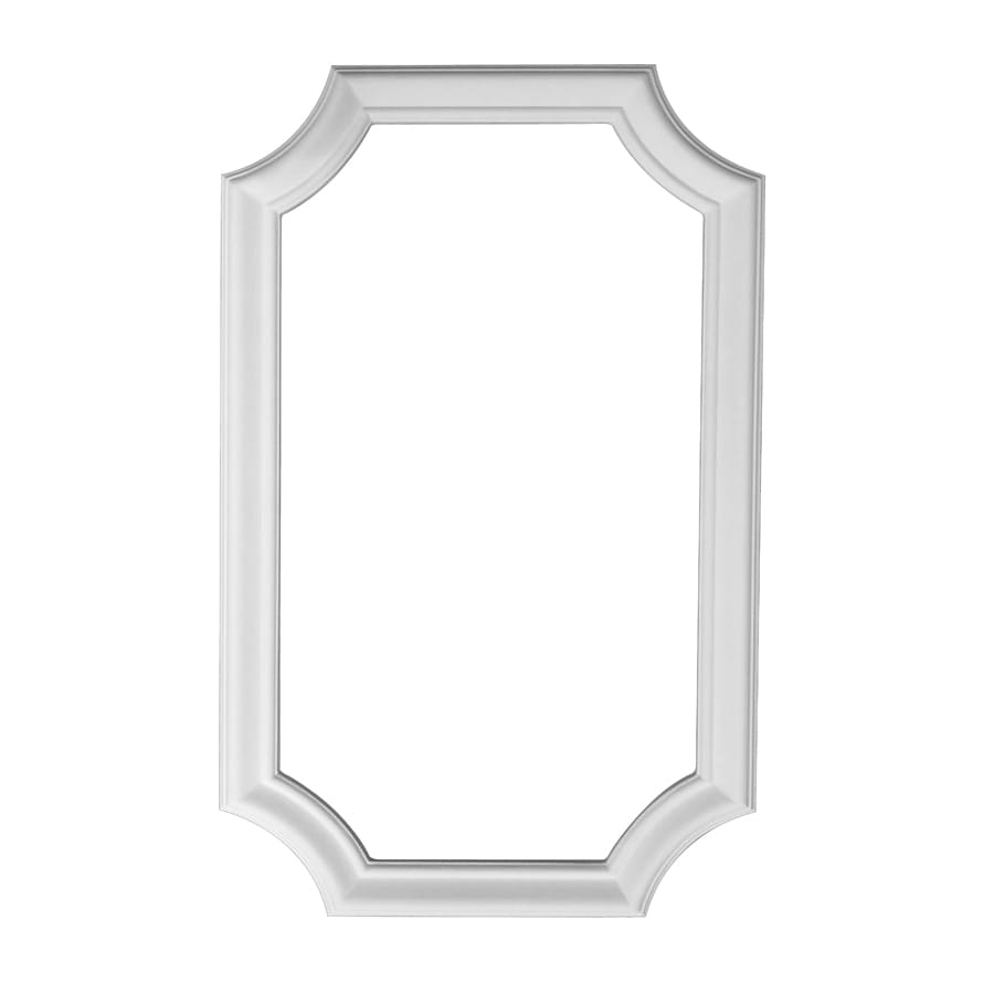 Ornamental Mouldings 10039 27/32 in. x 1-1/6 in. x 96 in. White Hardwood Picture Frame MOULDING, Unfinished