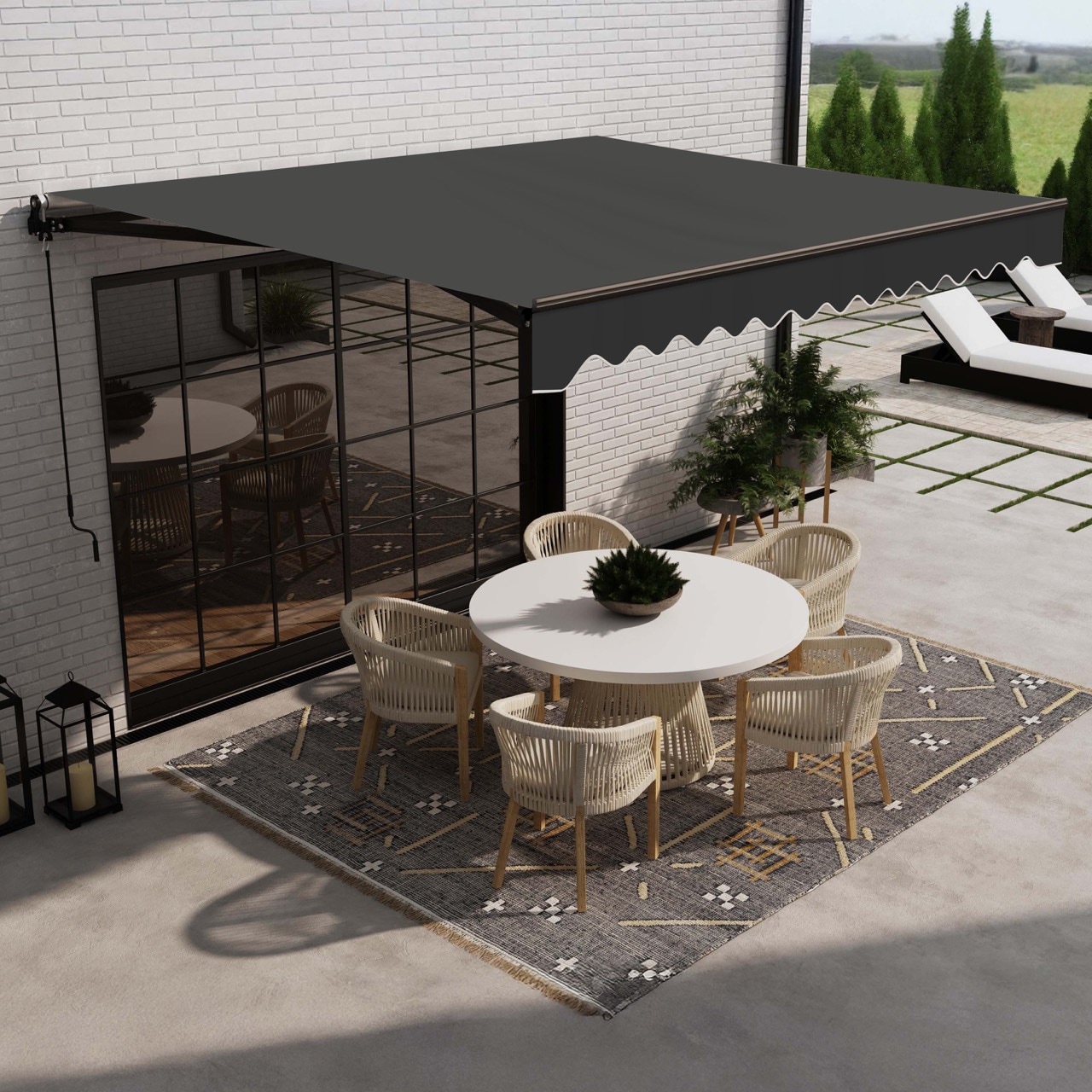ALEKO ABM13X10BK81-LO awnings - View #7