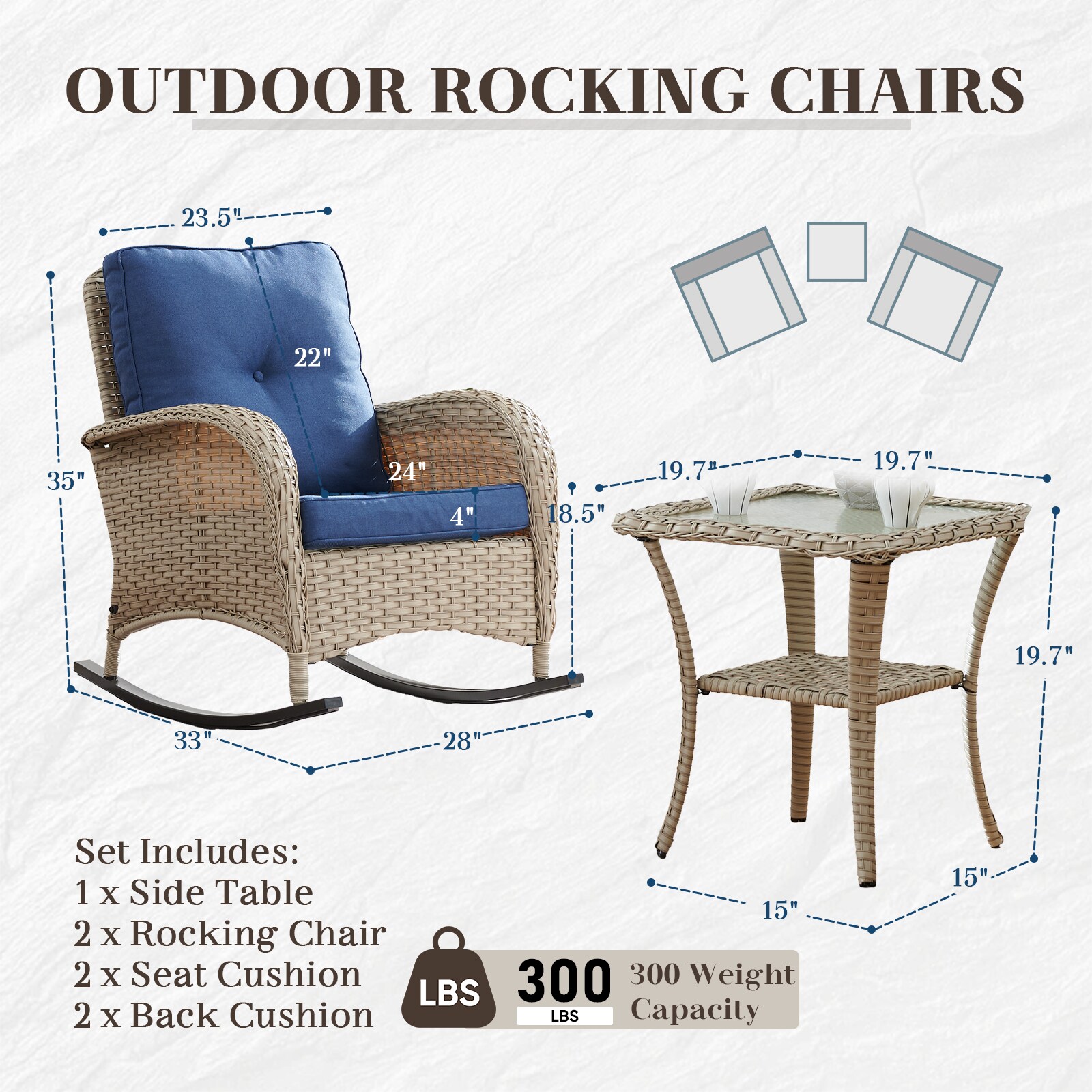 Jeehope PA043-1 Patio-Chairs - View #8