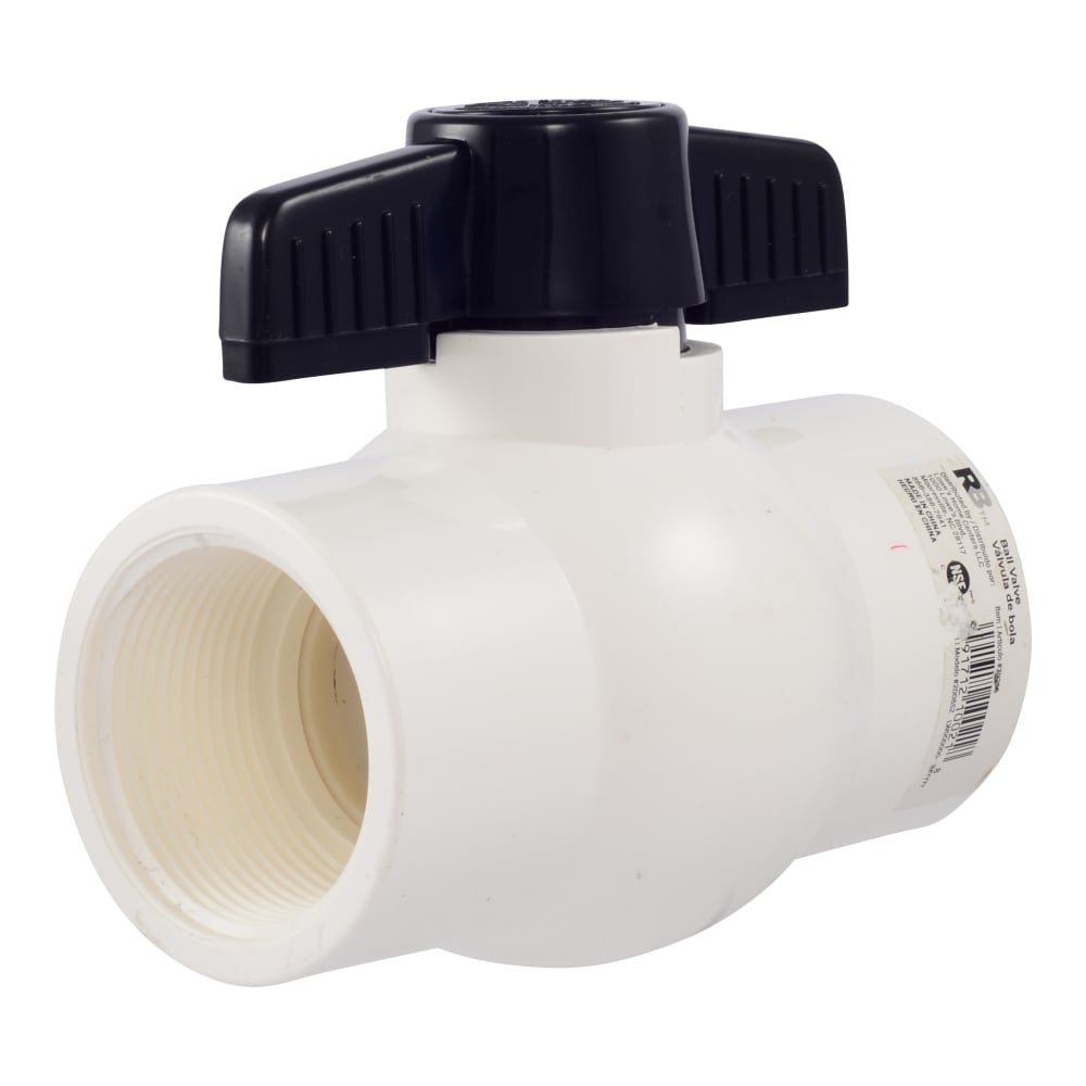 RELIABILT 1-1/2-in FNPT PVC Sch 40 Ball Valve #20085Z