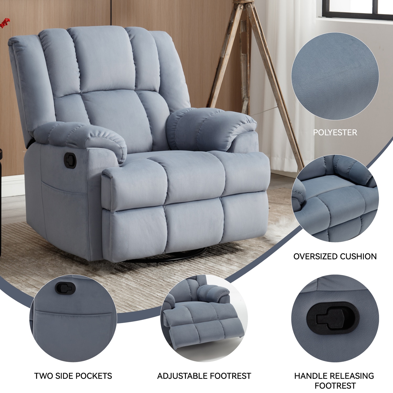 GZMR GZ-W1803RCP4 recliners - View #7