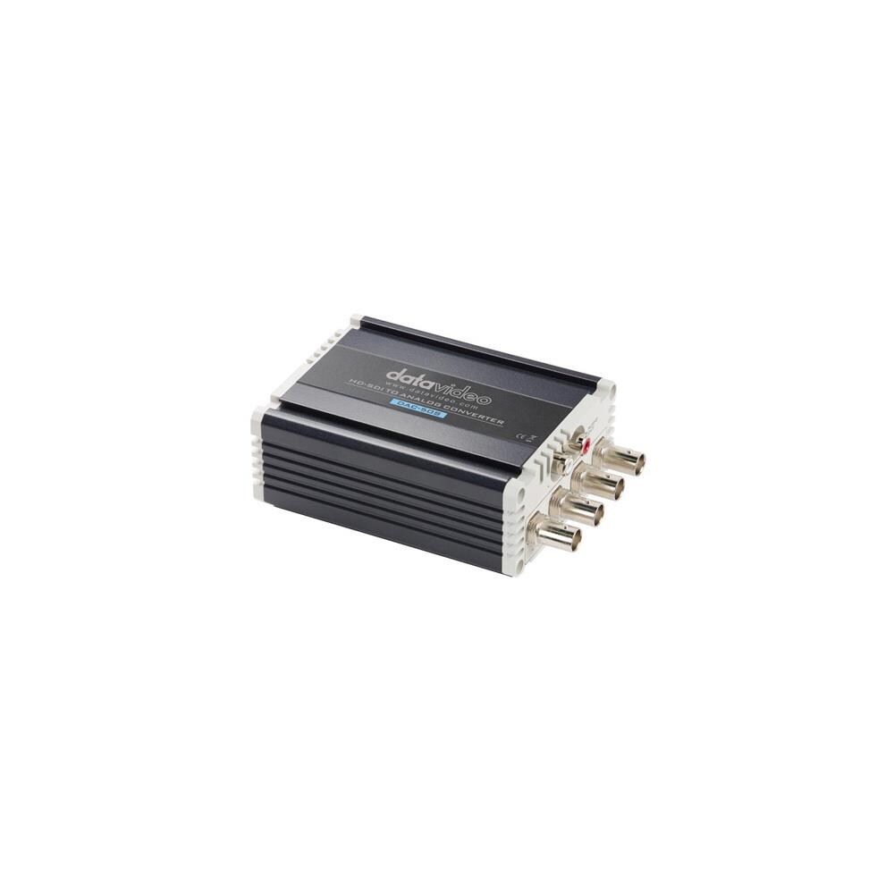  TCNCD375490 Datavideo DV-DAC-50S HD and SD-SDI to Component-Composite Converter with Built-in Up and Down Scaler and Audio De-Embedder