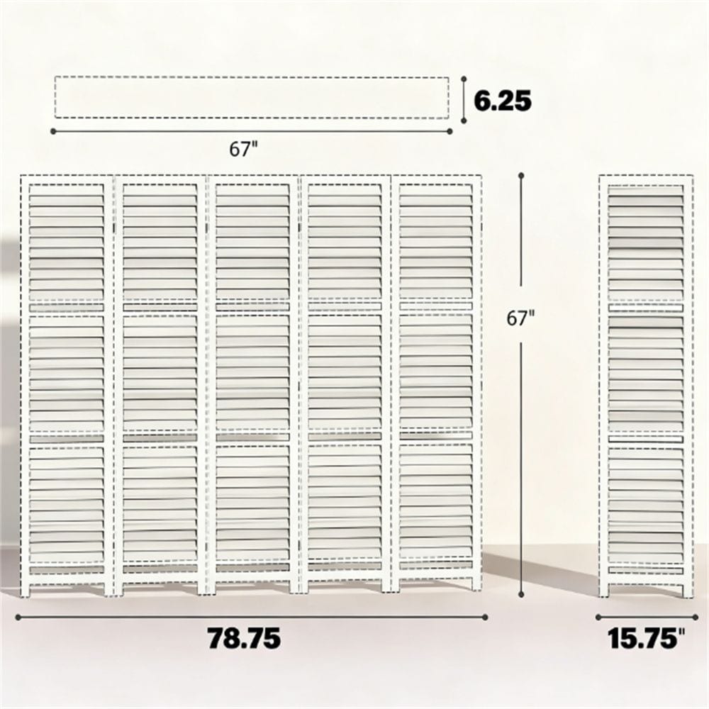 JUSHUA PQ-7HP4RY Indoor-Privacy-Screens - View #6
