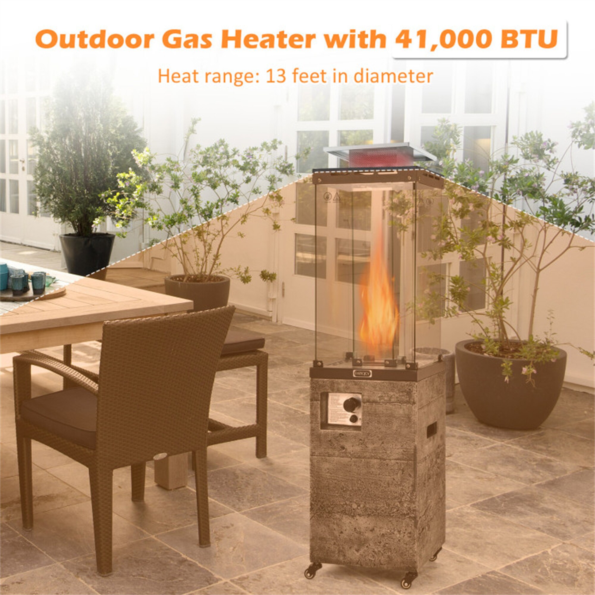 BABOOM BOM-0376TN-CO Outdoor-Gas-Patio-Heaters - View #4
