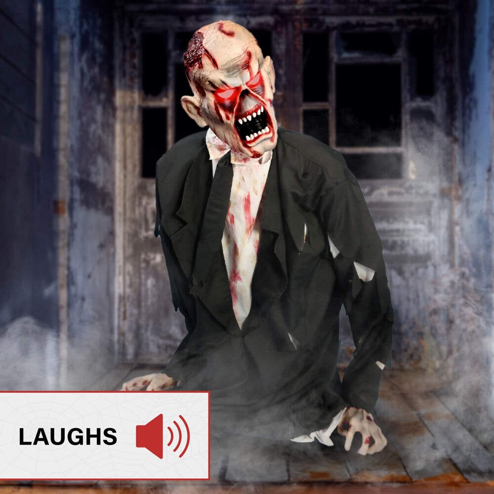 Haunted Hill Farm HHDAMIEN-1FLSA Halloween-Animatronics - View #5