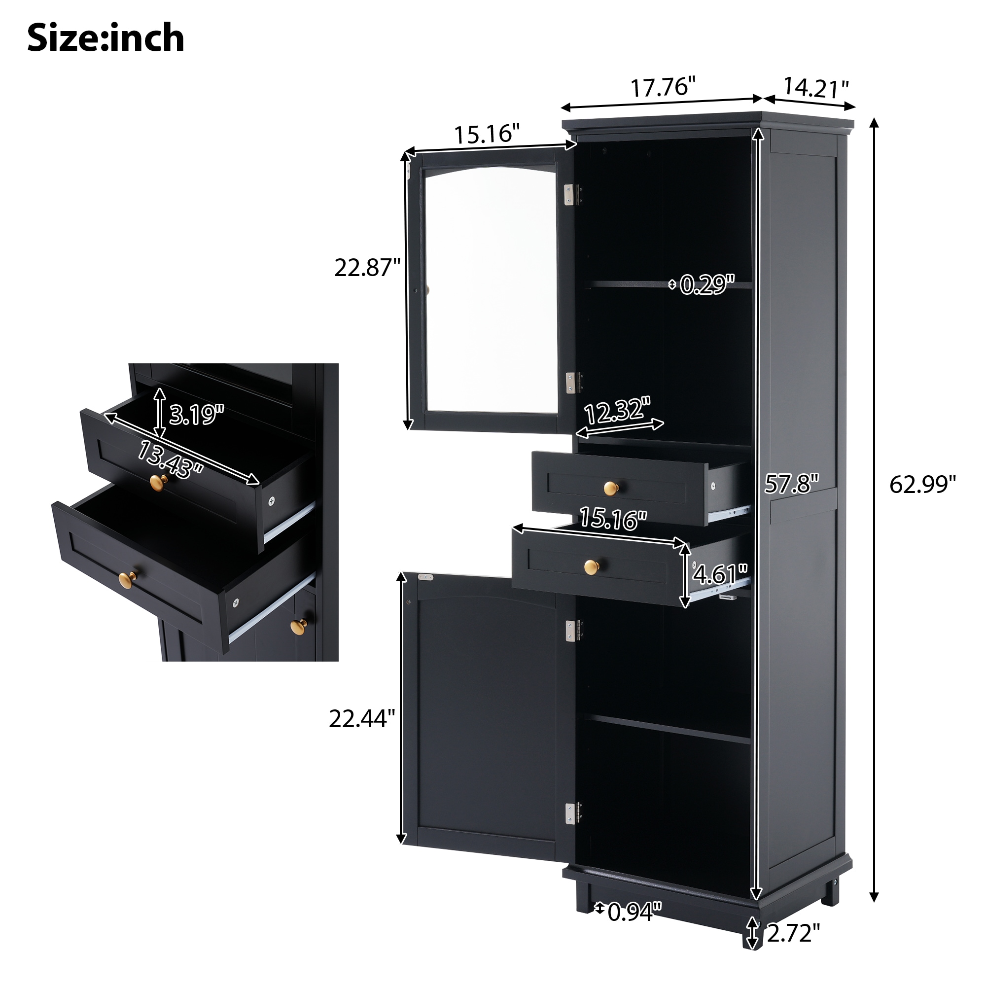 CASAINC CA-VT-1305B vanities - View #9