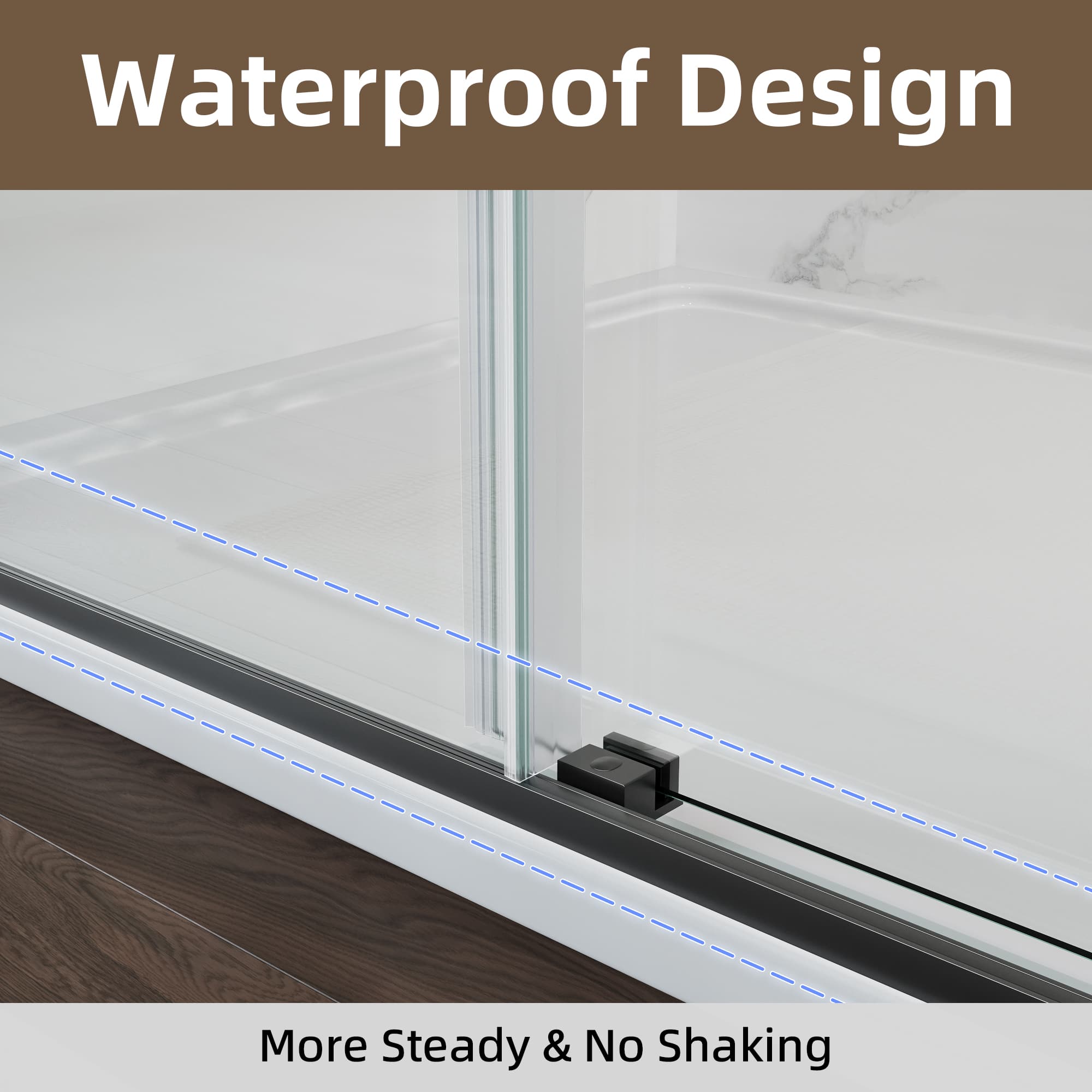 Aveyas LW0406-WY-LYM-1 Shower-Doors - View #6