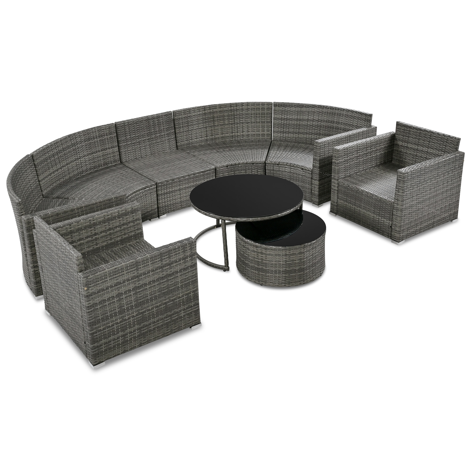 SINOFURN SYA010481BG Patio-Conversation-Sets - View #5