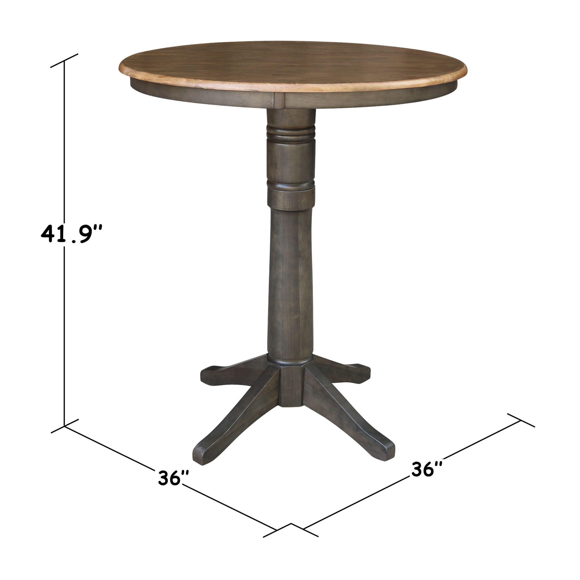 International Concepts K45-36RT-27B-S6133-2 Dining-Sets - View #8