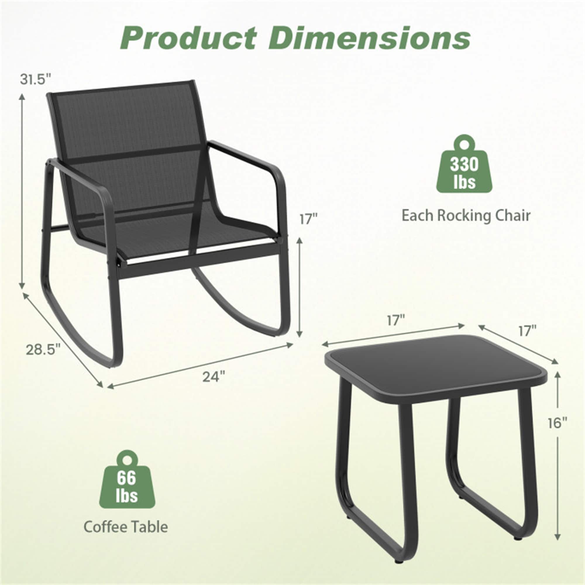 BABOOM BOM-690317-OR Patio-Conversation-Sets - View #5