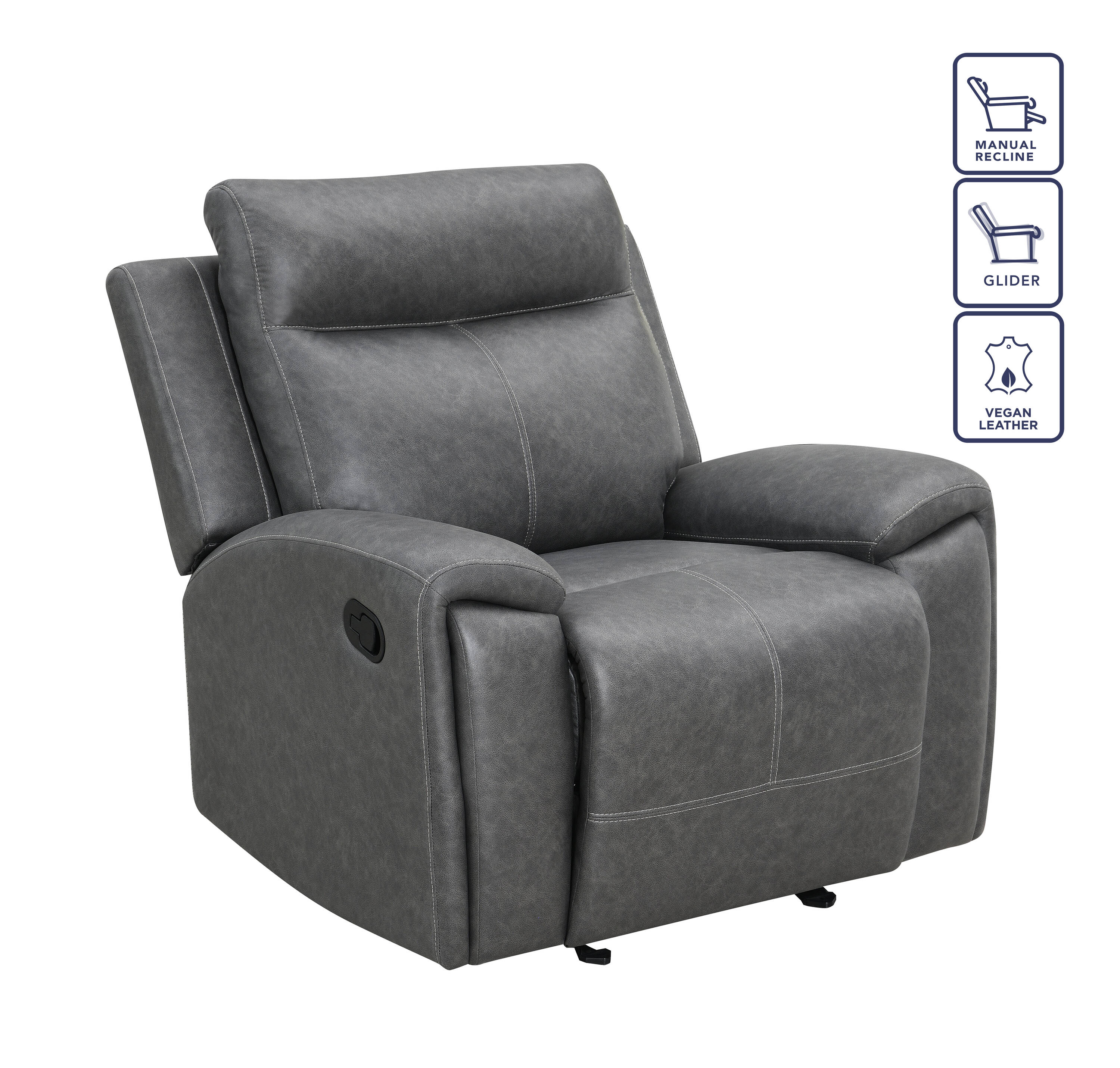 Steve Silver GAS800GC recliners - View #4
